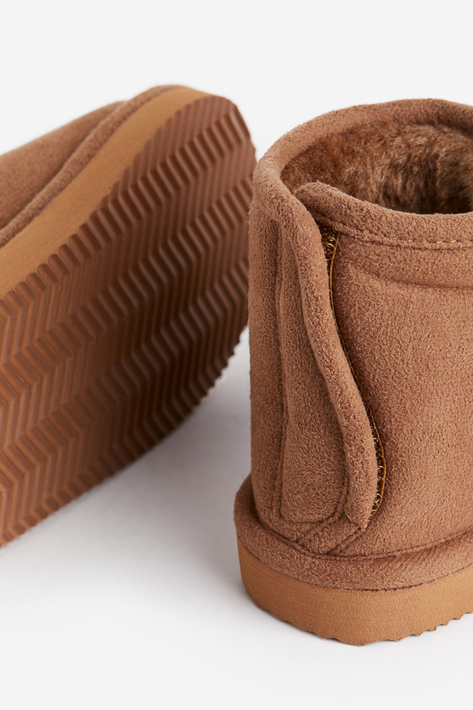 Warm Lined Boots - Brown/Mole - 3