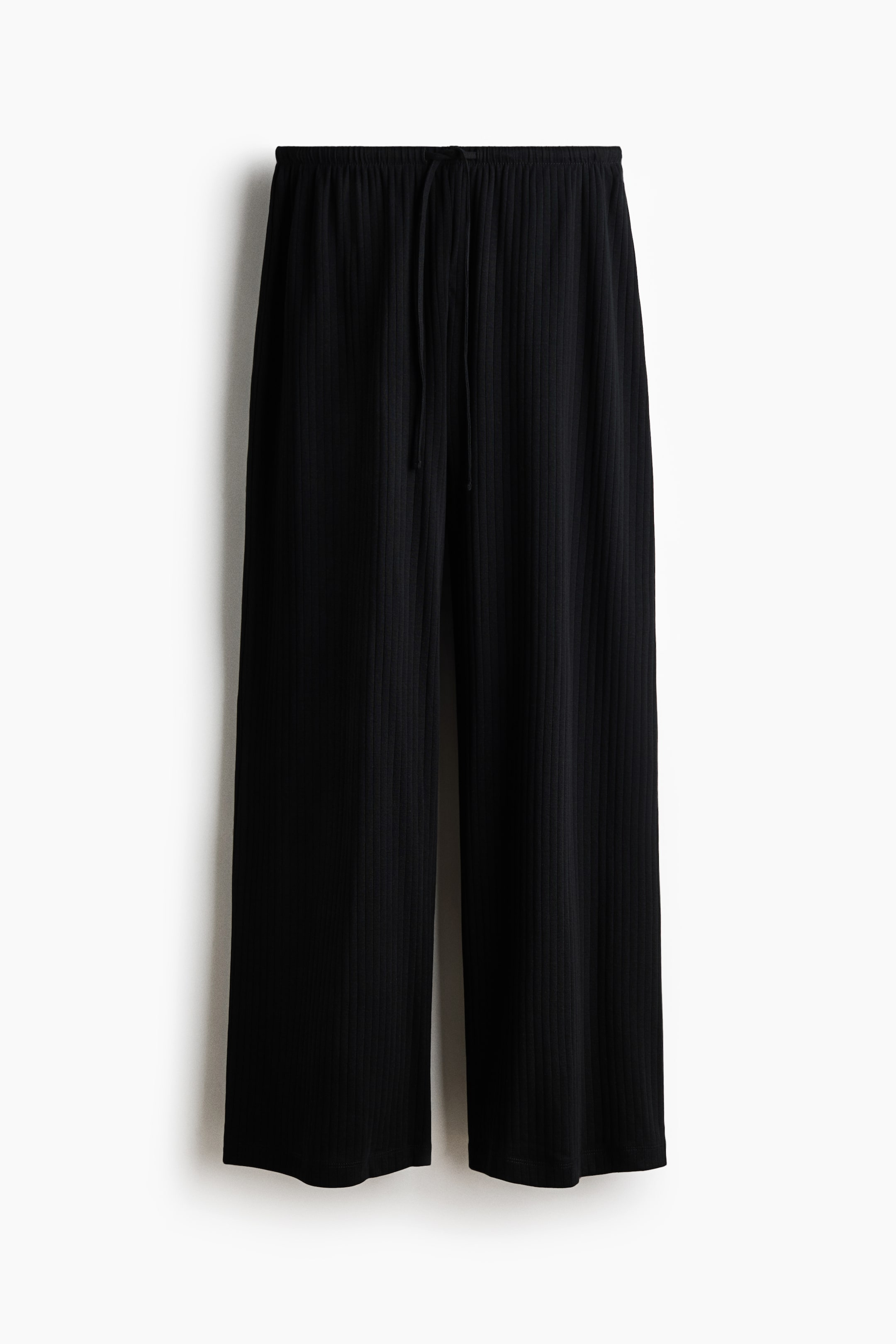 Женские брюки H&M Ribbed Drawstring Pants