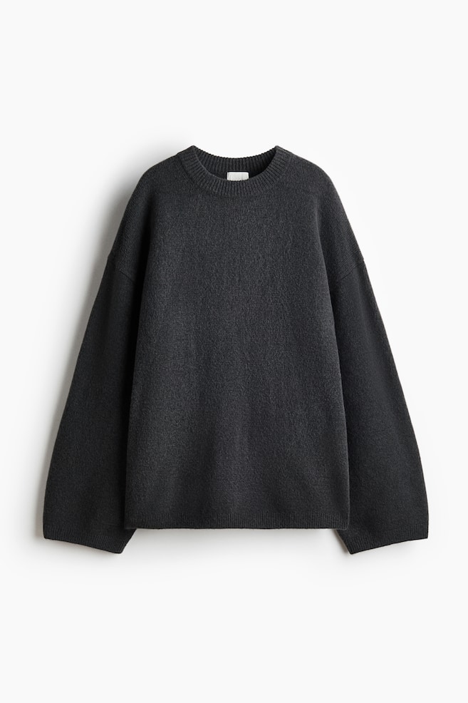 Oversized jumper - Dark grey/Mole - 1