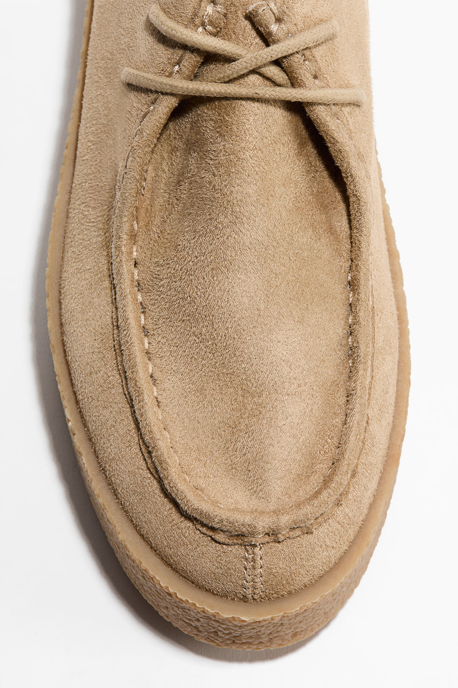 Moccasin-seam shoes - Beige/Brown - 3