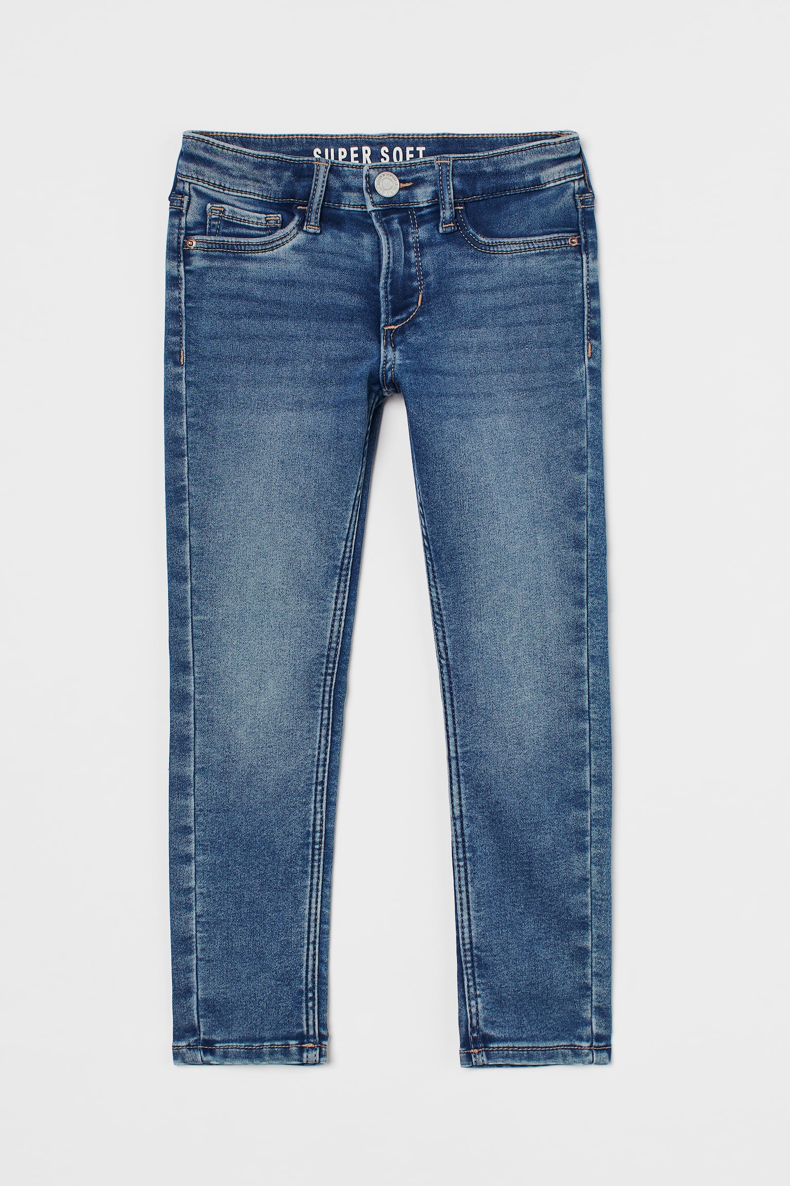 Super Soft Skinny Fit Jeans - Denim blue/Light denim blue/Dark denim blue - 1