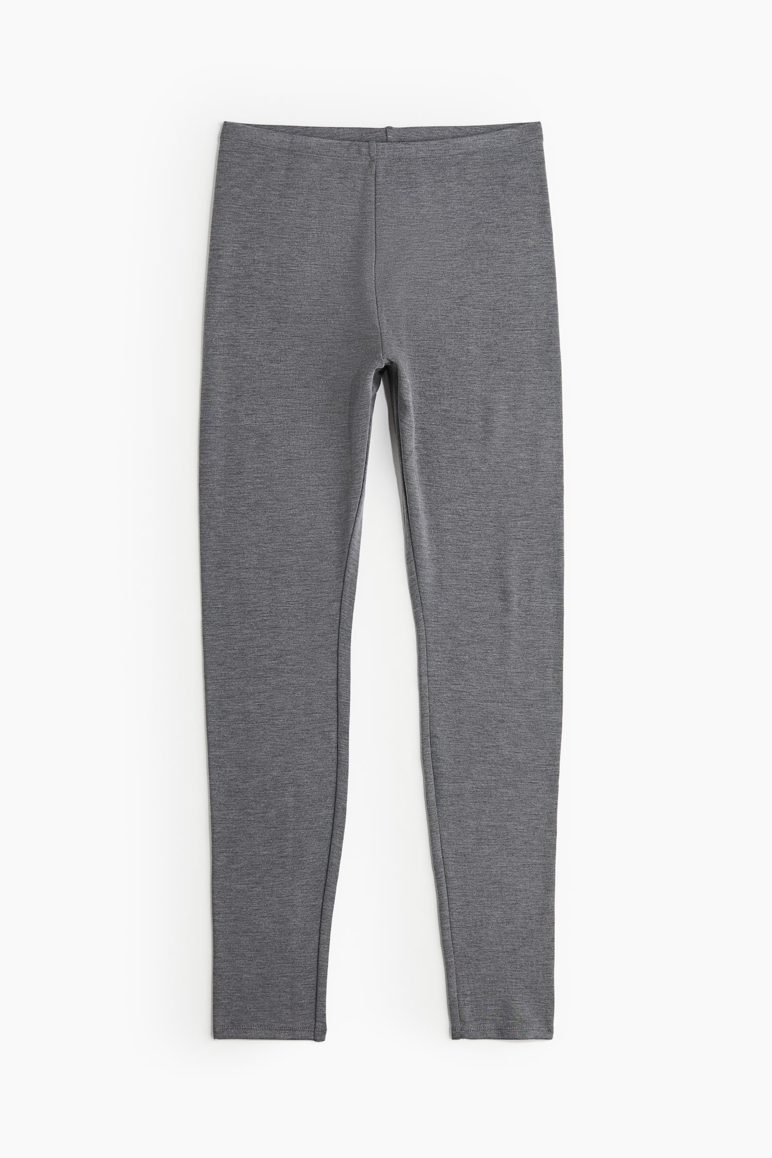 THERMOLITE® fleece leggings - Grey marl/Black - 3