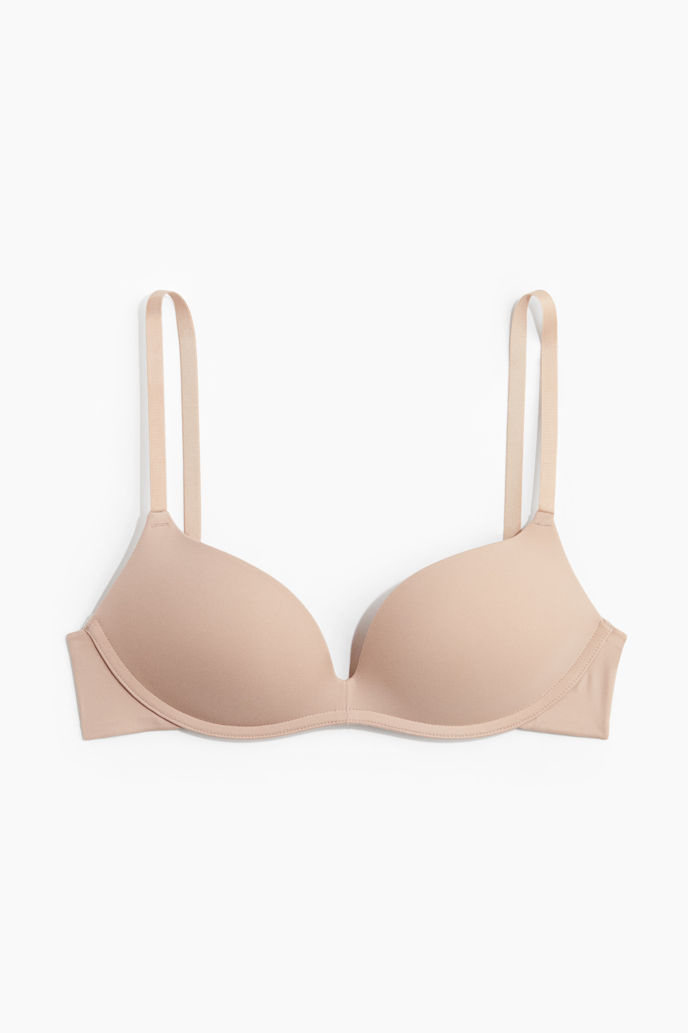 Push-up senza ferretto in microfibra - Beige/Viola polvere/Nero/Bianco