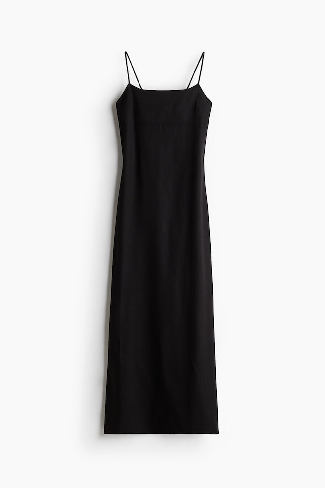 Maxivestido con lazada - Negro/Amarillo claro/Rojo vivo/Azul pálido/Marrón/Estampado Paisley/Blanco - 1