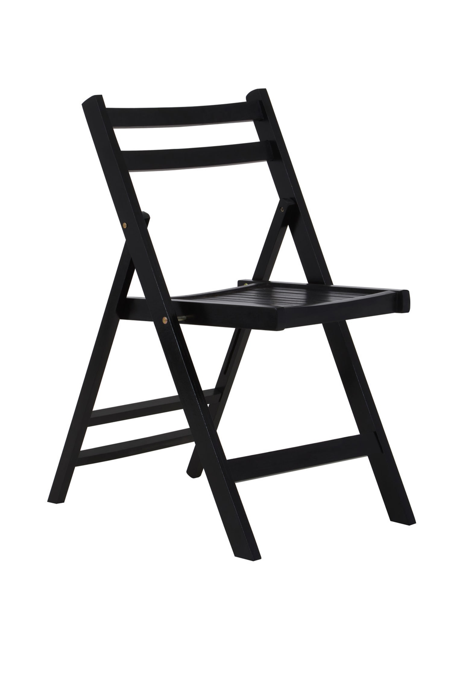 Beauport Folding Chair - Black/White/Natural - 1