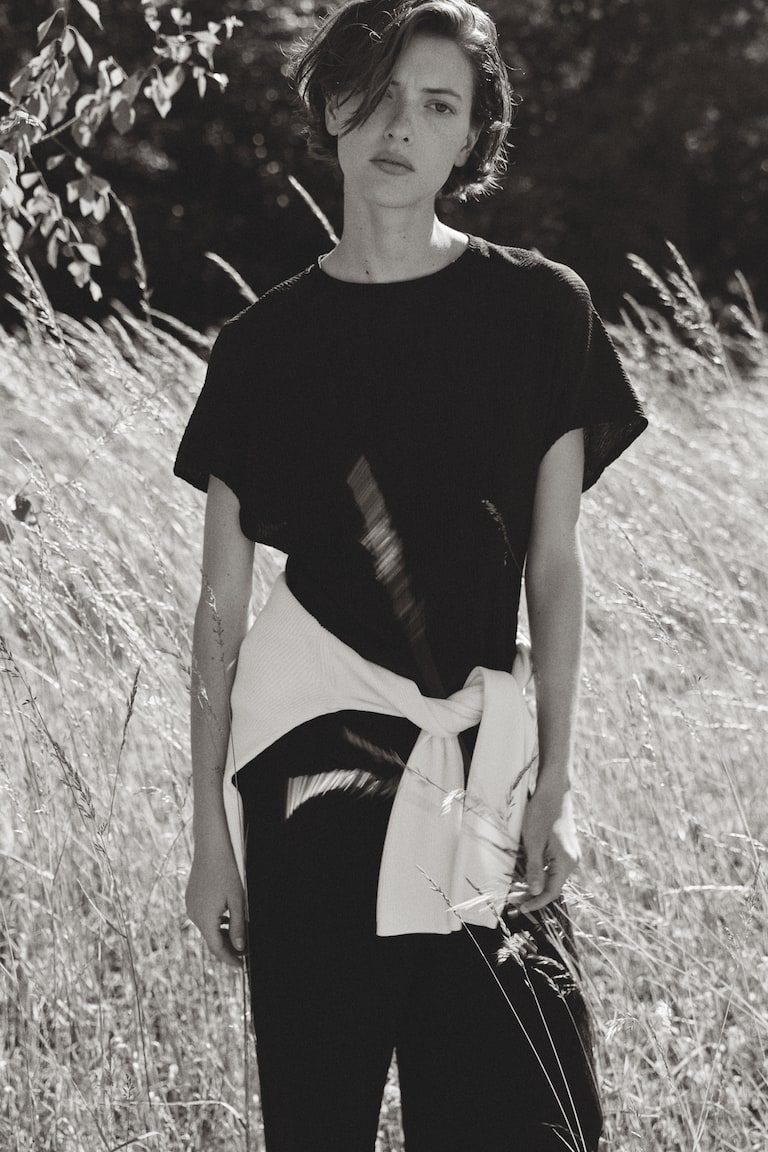 Bluza od naborane tkanine