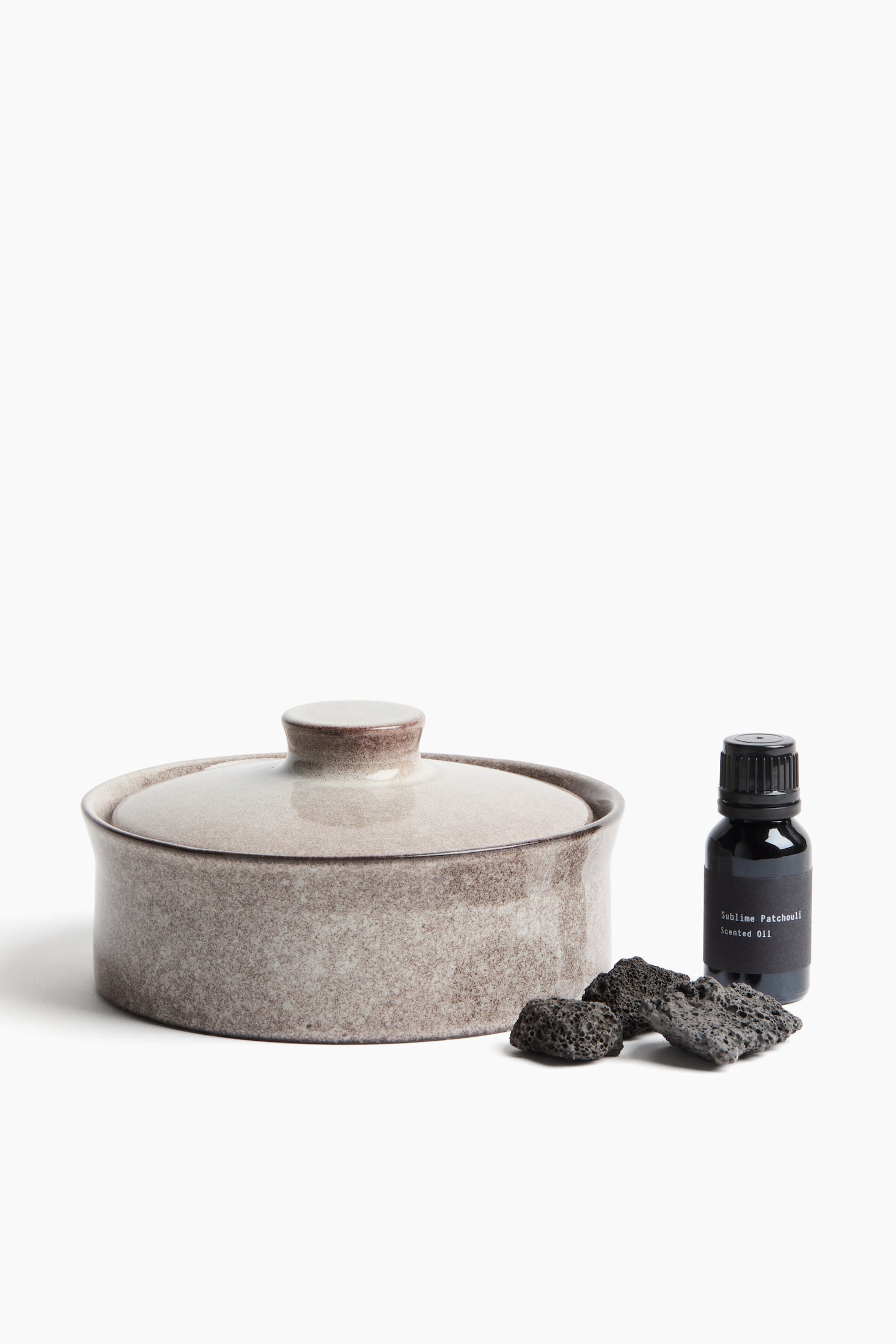 Diffuseur avec pierres de lave - Sublime Patchouli/Rich Mahogany