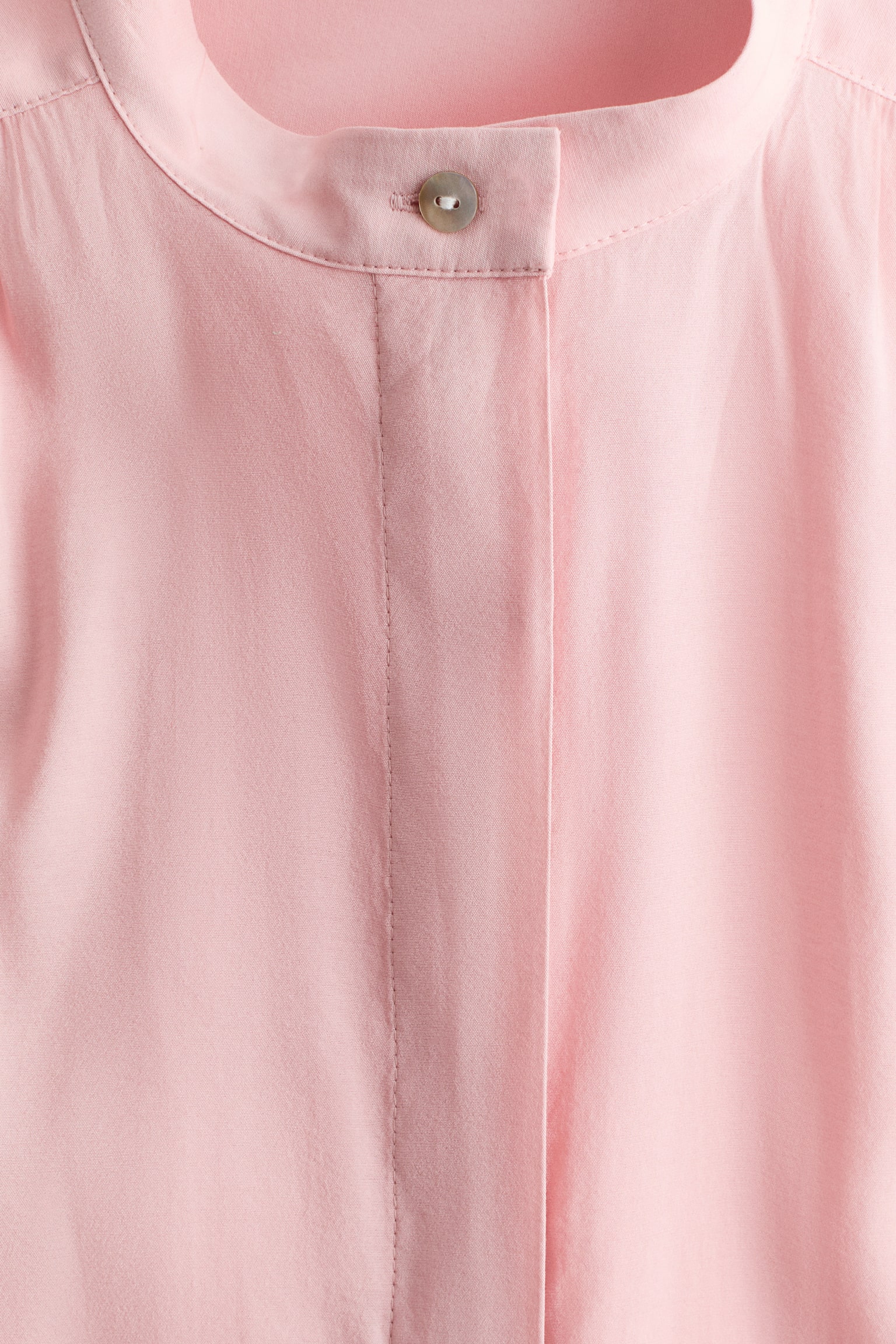 Puff-sleeved blouse - Light pink - 3
