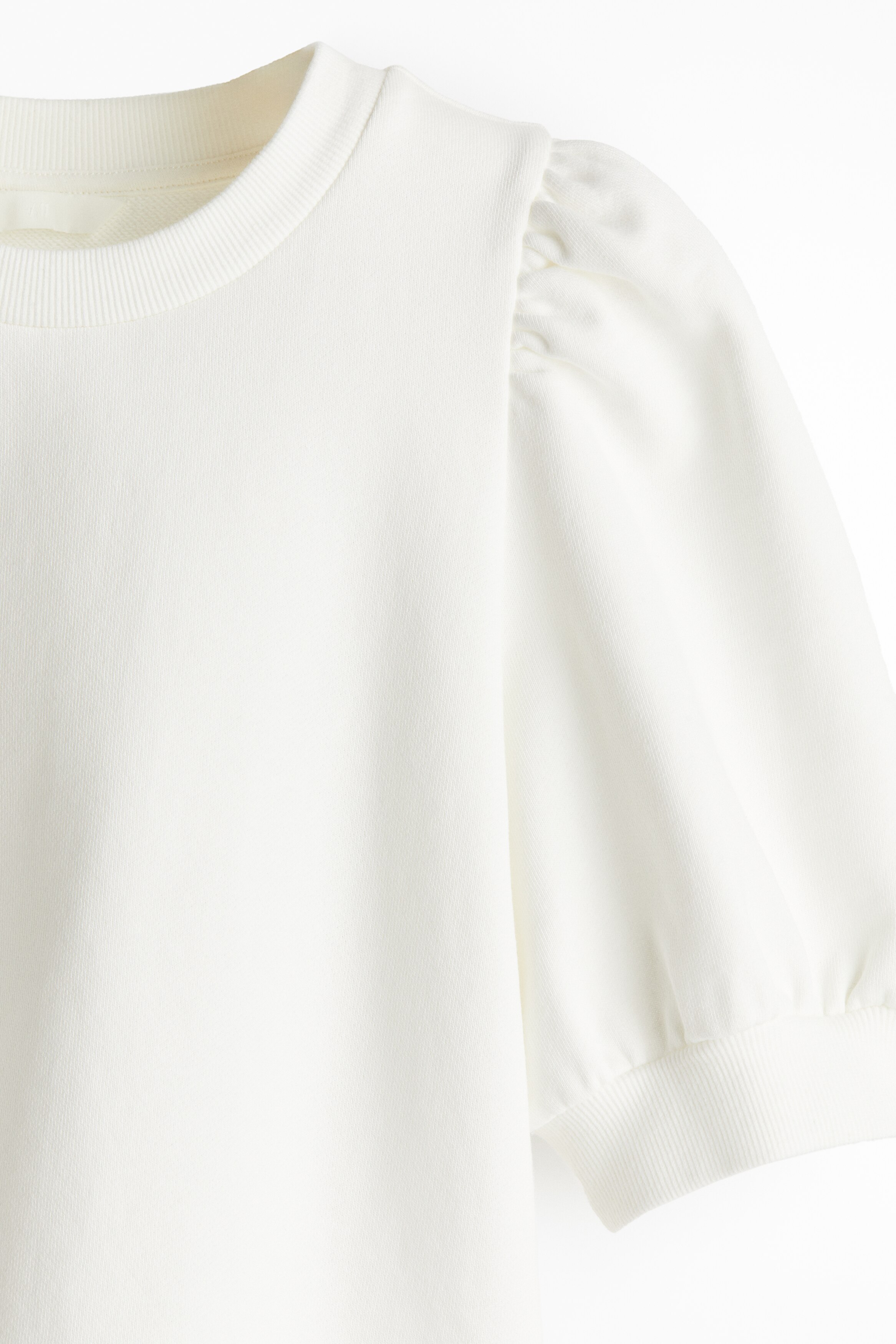 Verybrain puff sleeve T beige トップス Verybrain puff sleeve T