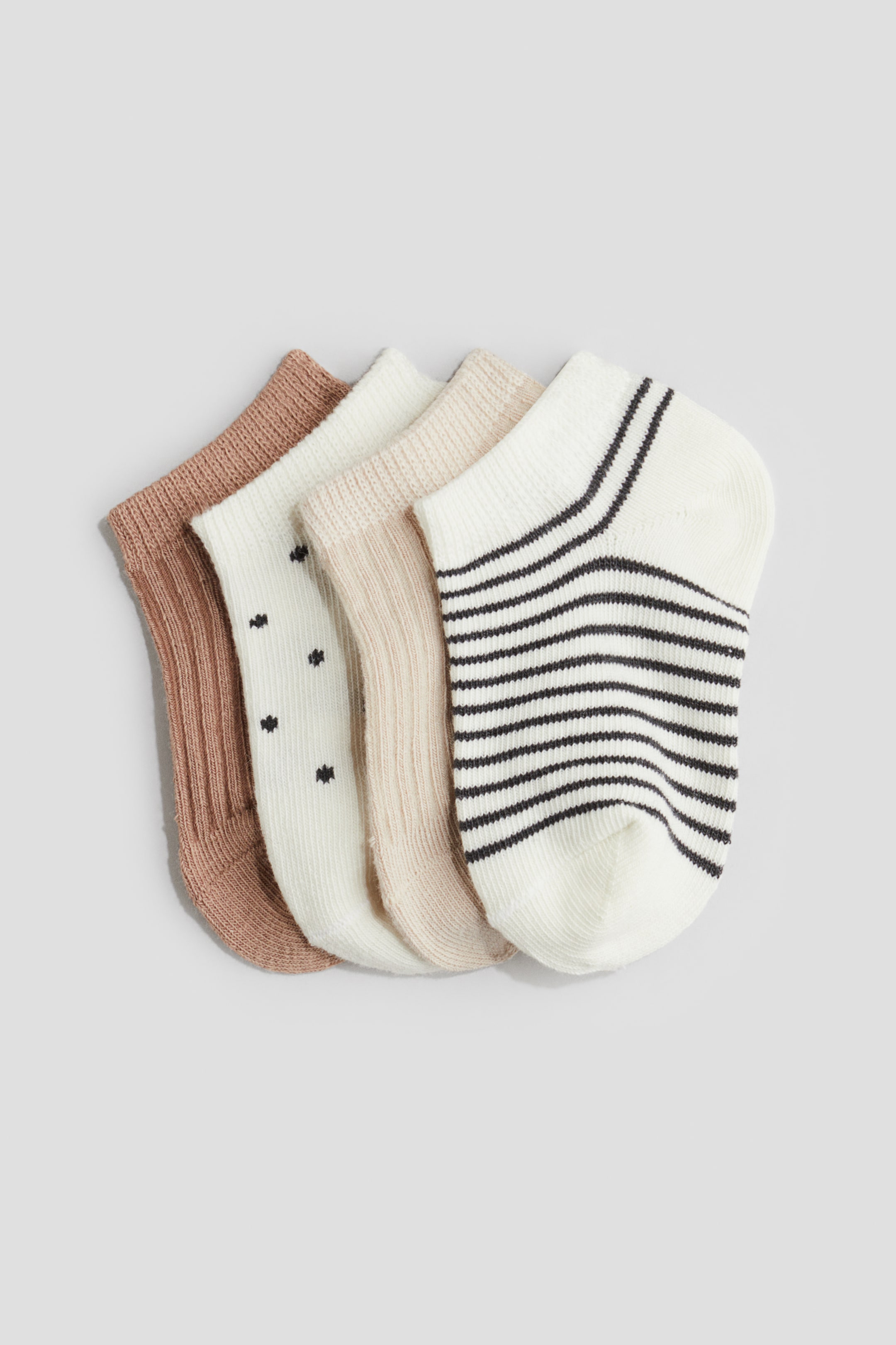 Lot de 4 paires chaussettes sans tige