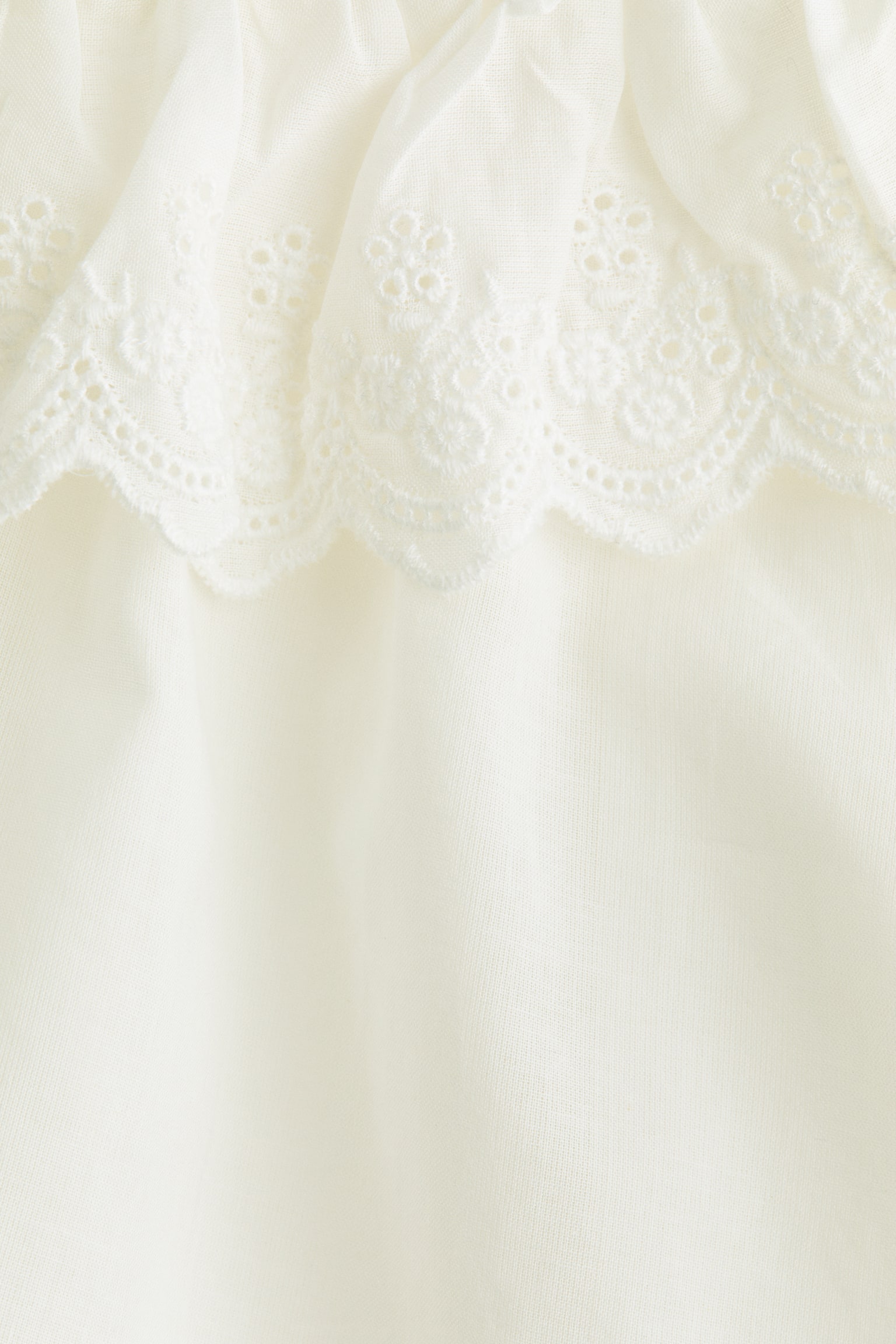 Broderie anglaise cotton blouse - 6