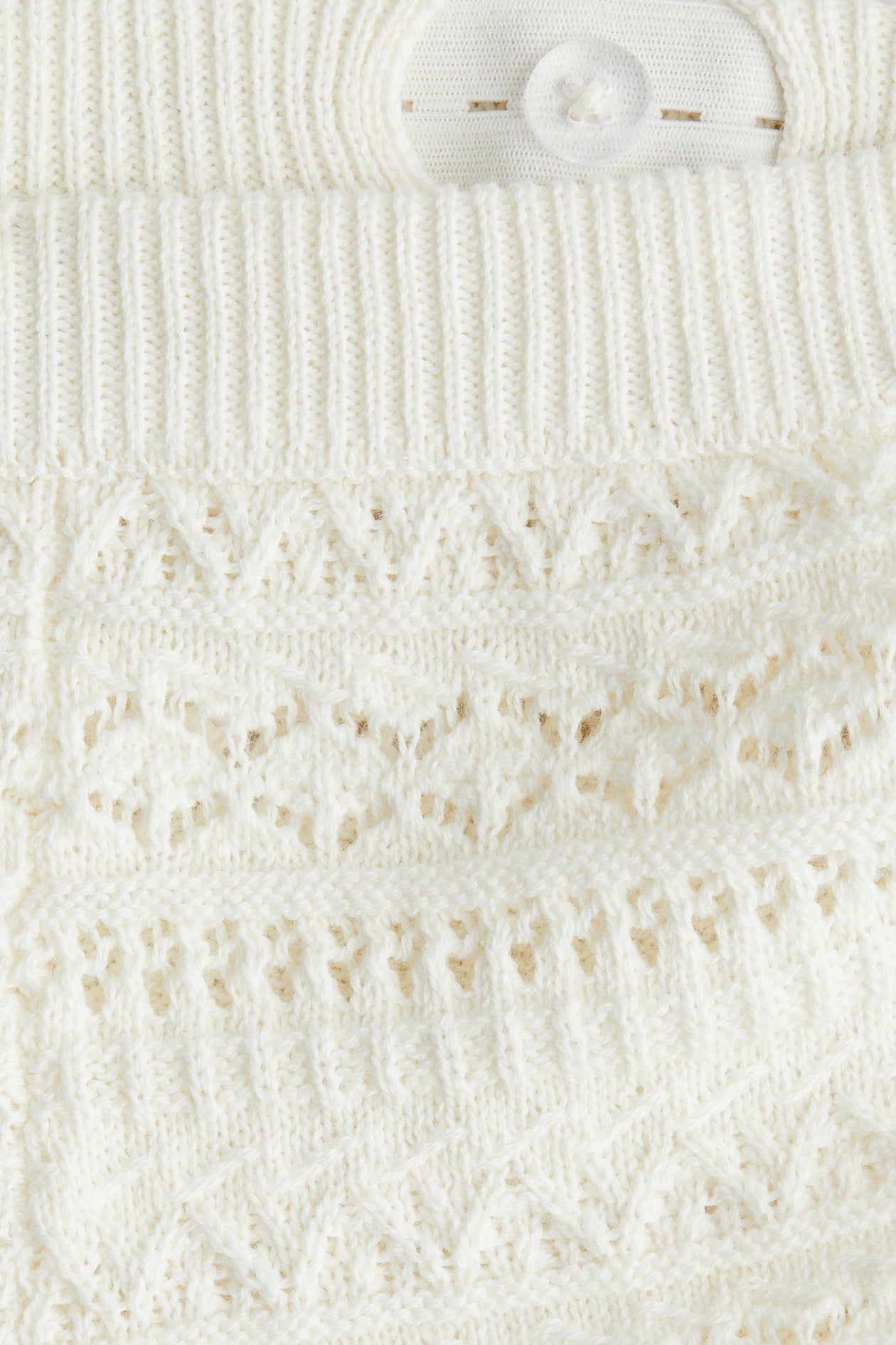 2-Piece Pattern-Knit Set - White - Kids | H&M US