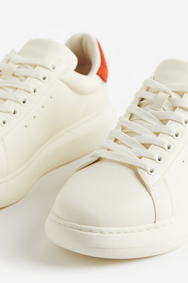 Sneakers - Bianco/rosso/Bianco - 3