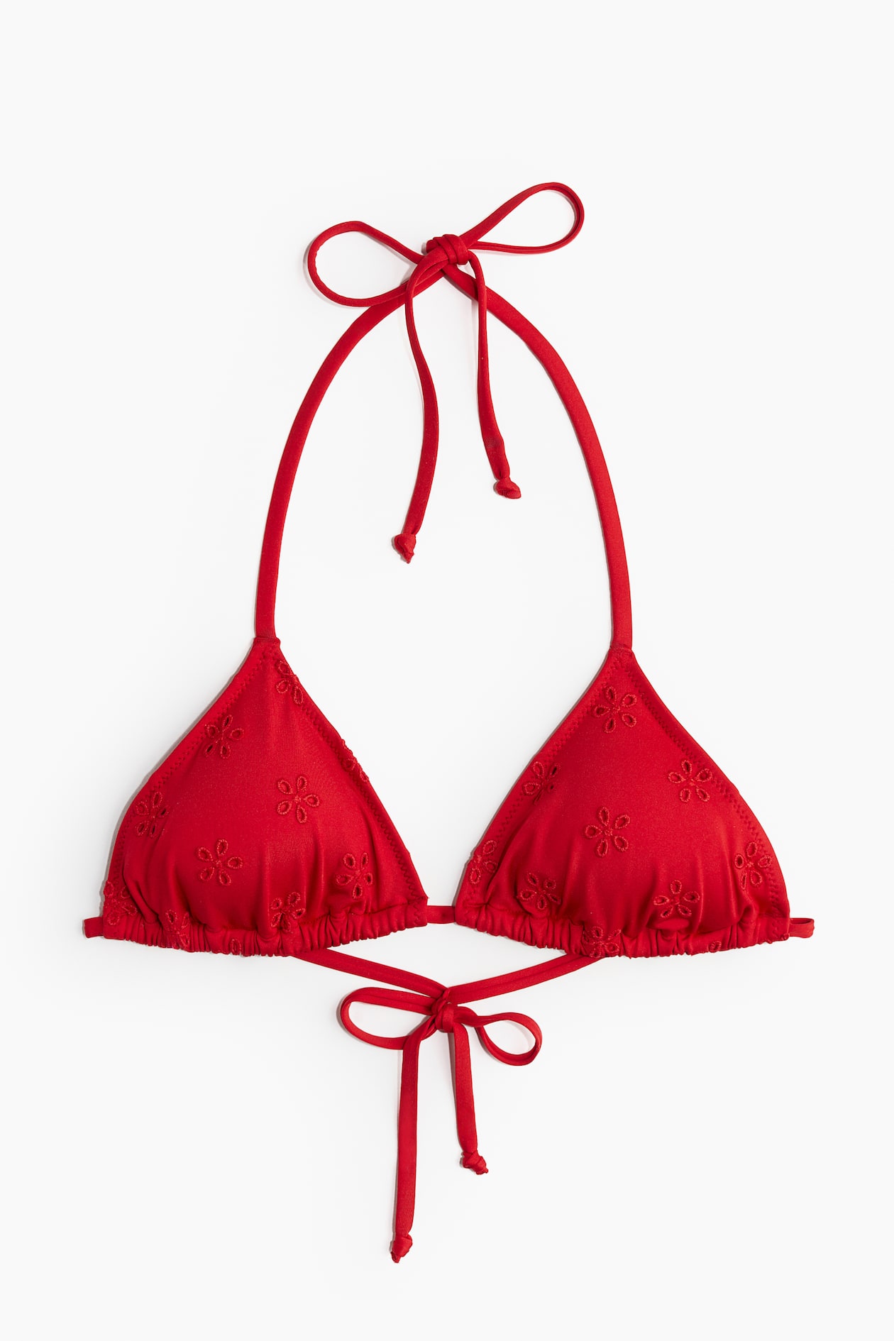 Wattiertes Triangel Bikinitop Rot Ladies H M DE wattiertes-triangel-bikinitop-rot-ladies-h-m-de