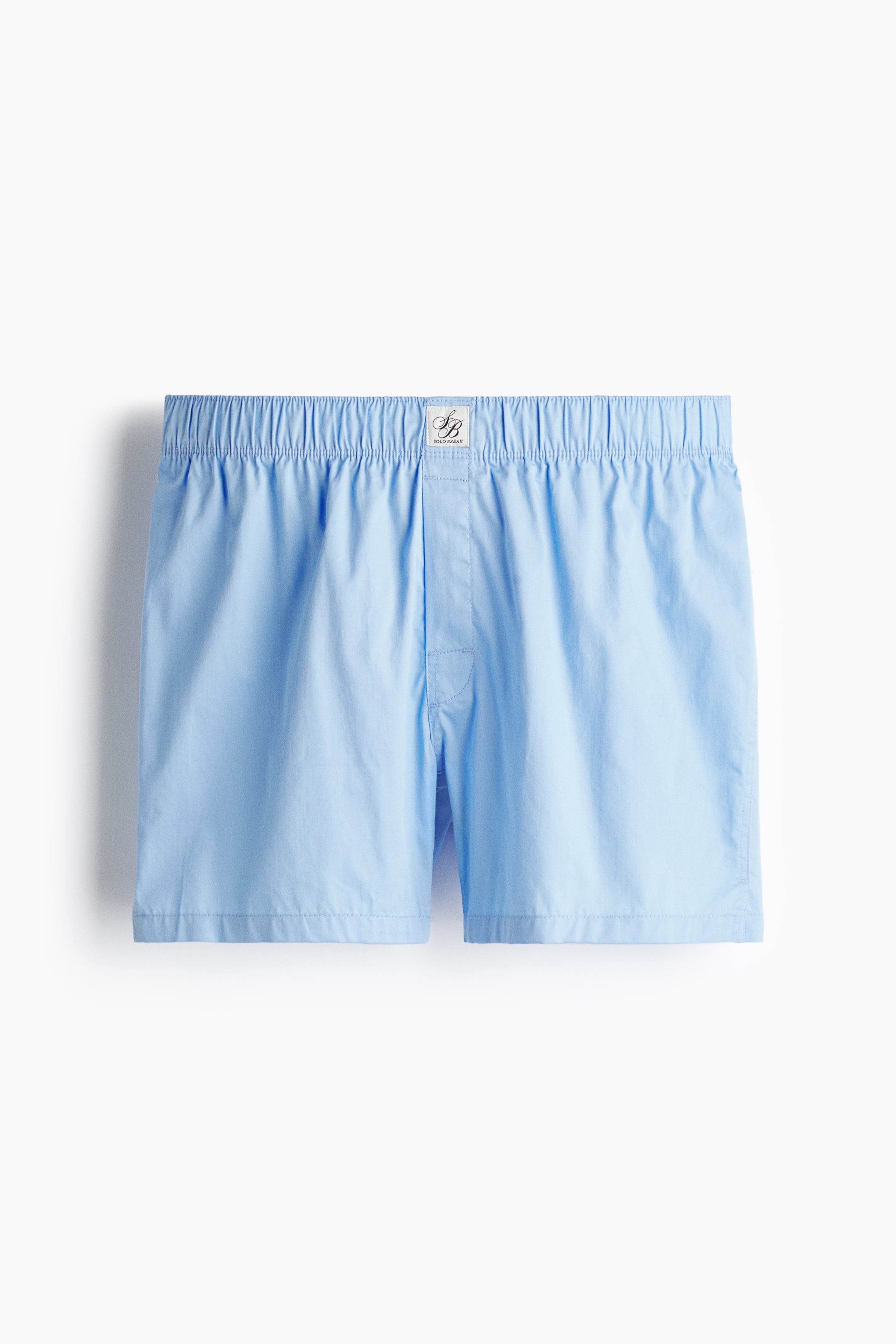 Visualizza immagine più grande: Boxer in rasatello di cotone 2 pezzi - Light blue/Navy blue - UOMO | H&M IT 4