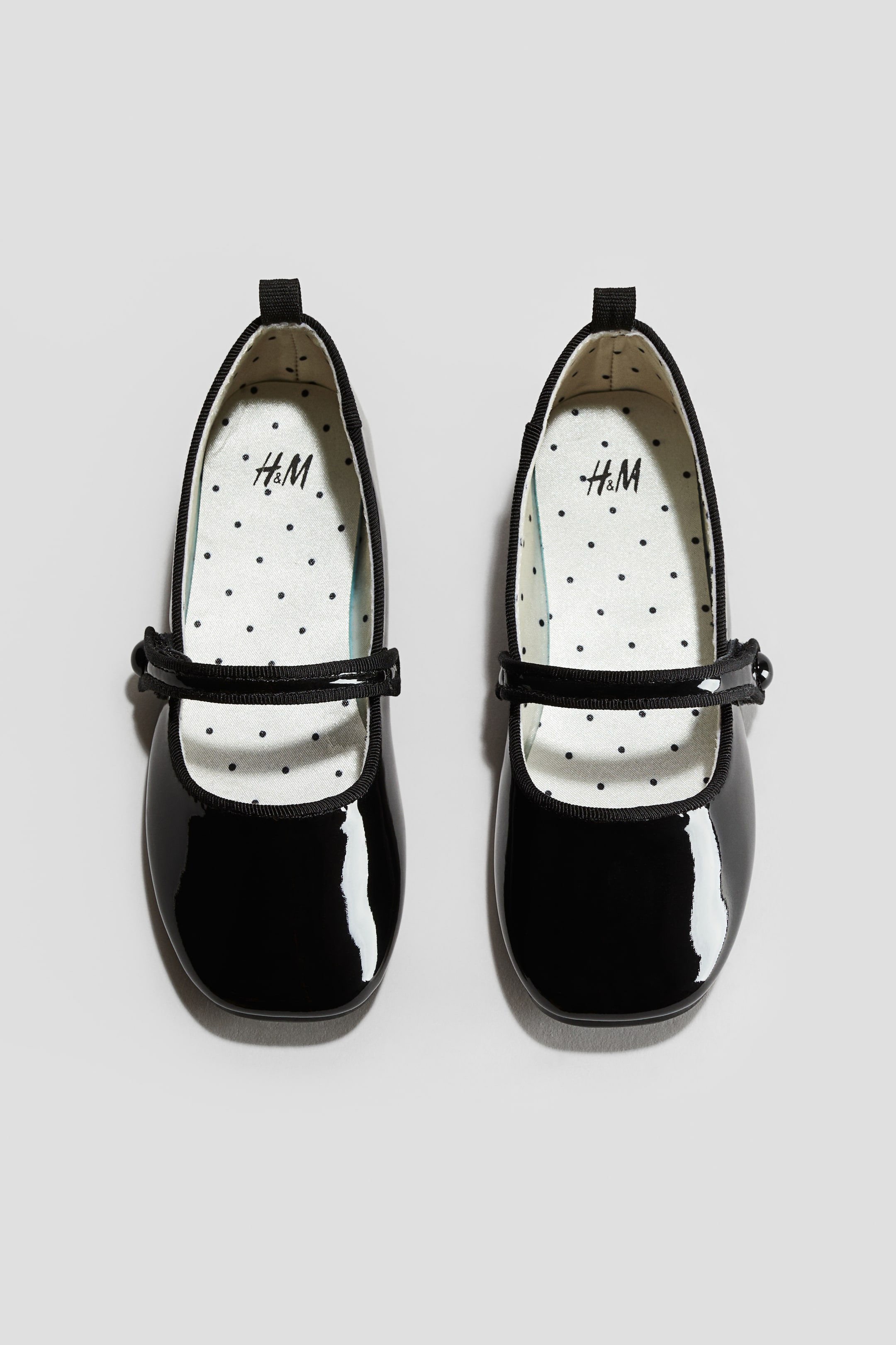 Patent Ballet Flats