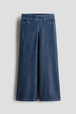 Vida jeggings med denimlook