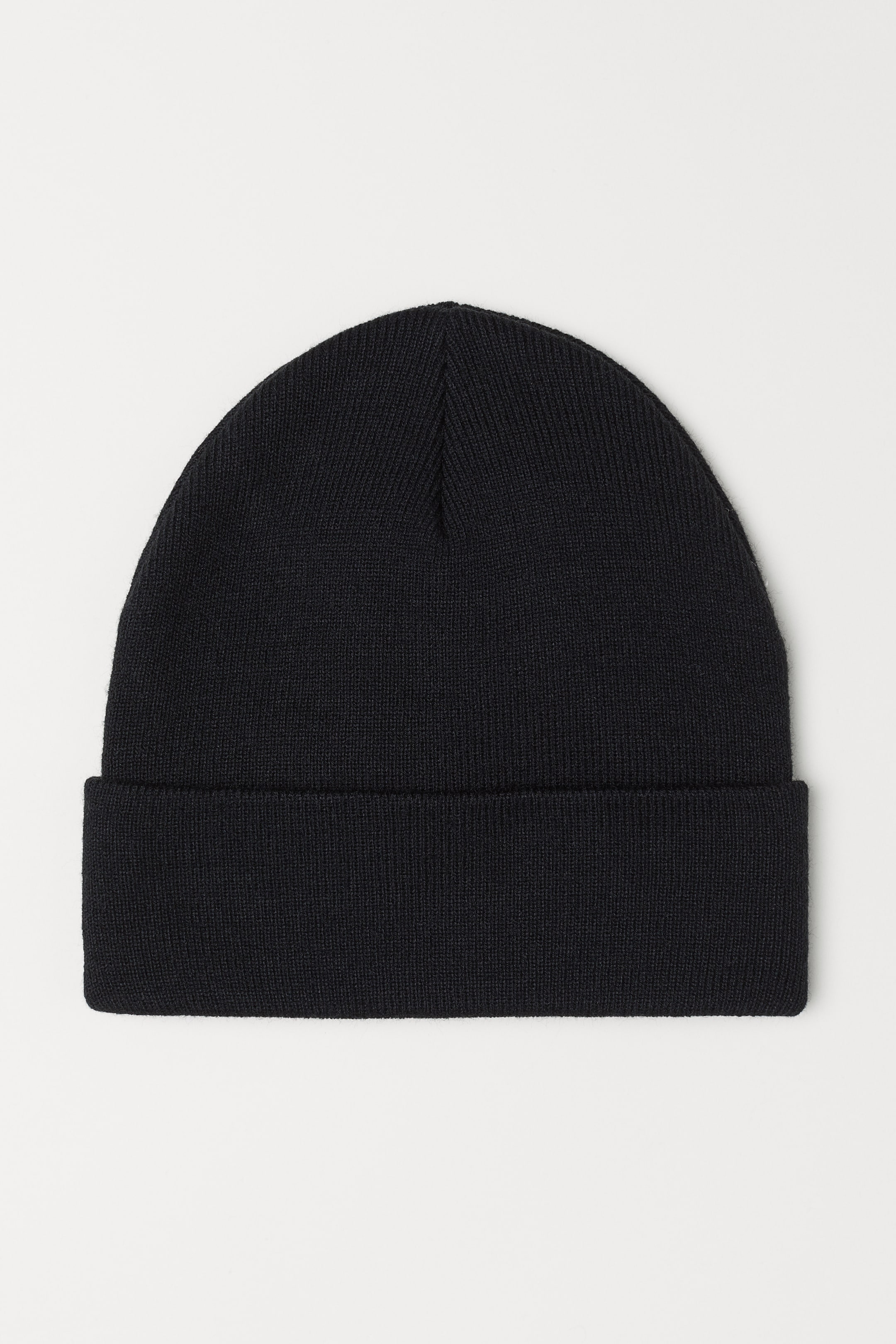 Agrandir l'image: Bonnet en maille - Noir - HOMME | H&M FR 1