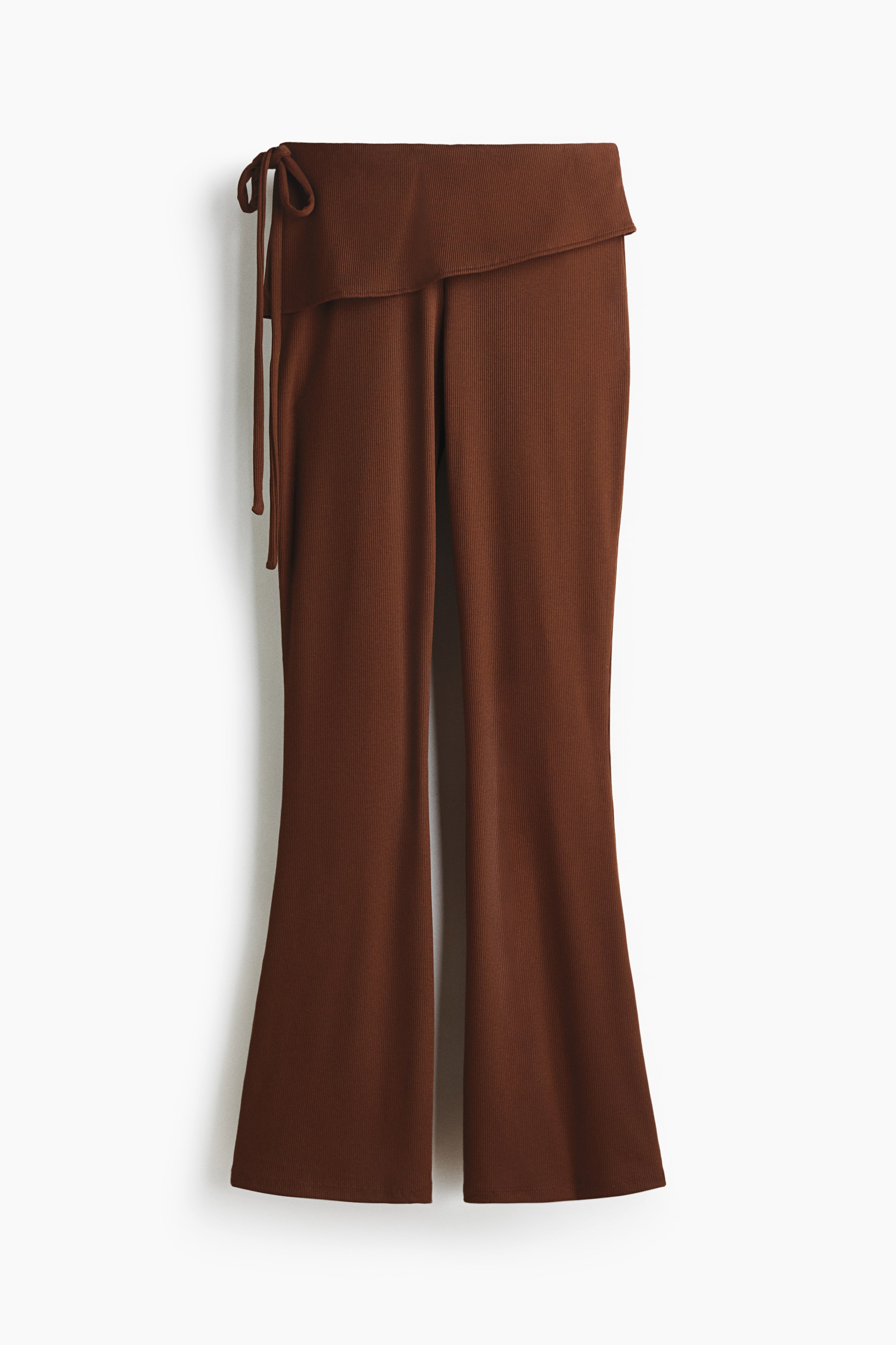 View larger image: Flared trousers - Brown - Ladies | H&M IN 5