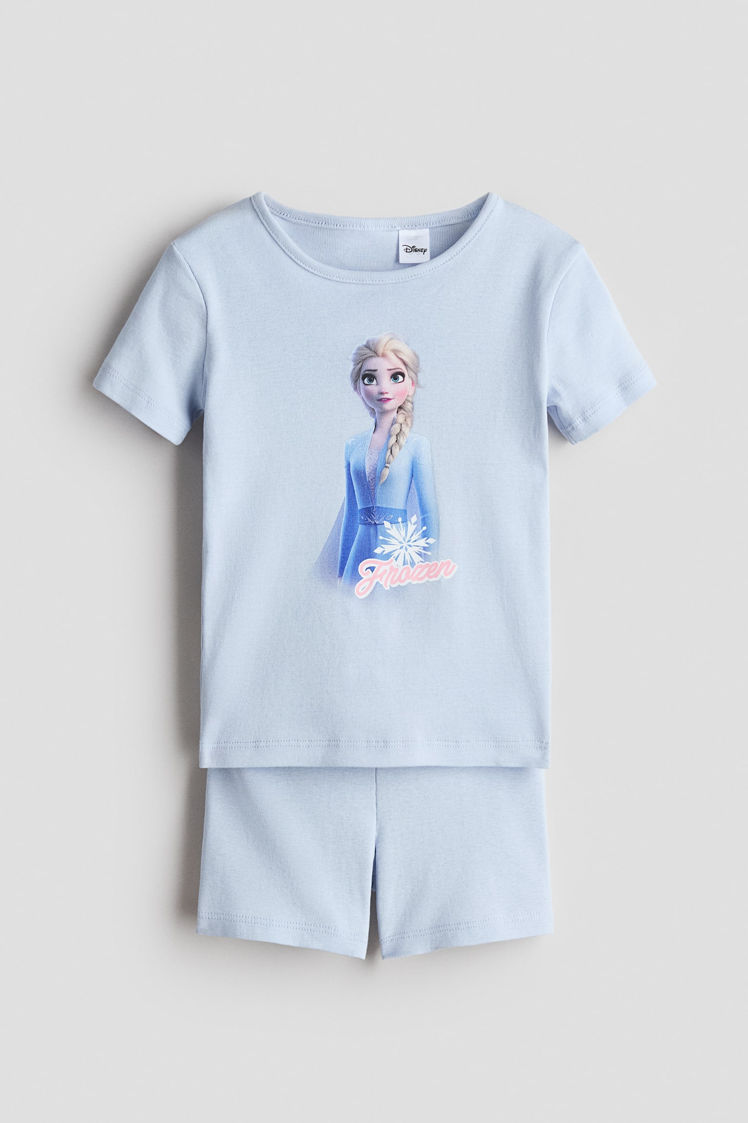 Snug Fit Printed Jersey Pajamas - Light blue/Frozen/Light blue/Bluey/Light pink/Hello Kitty/Light pink/Lilo & Stitch/White/Disney Princesses