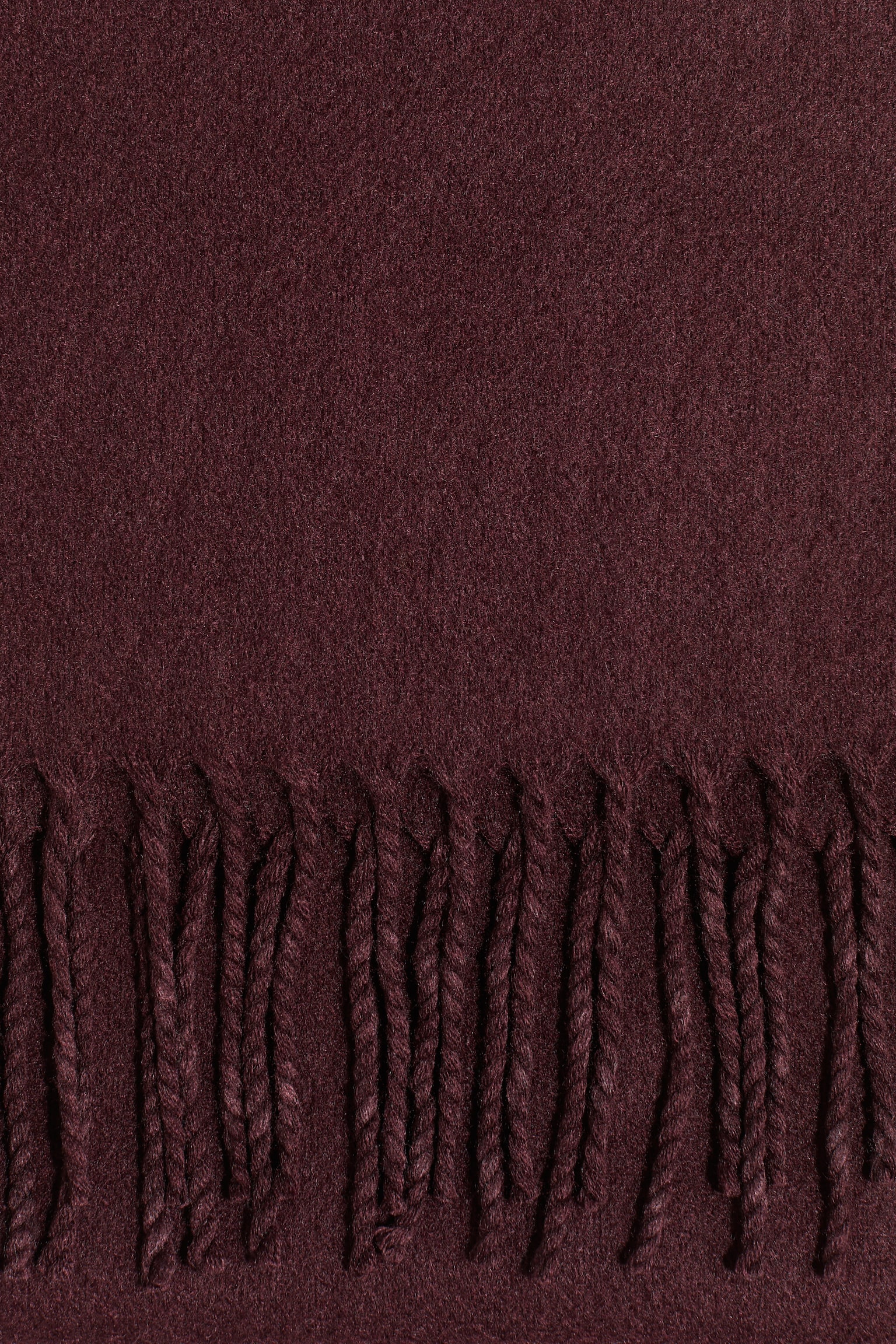 Woven scarf - Burgundy/Bright red/Dark brown/Grey marl - 2