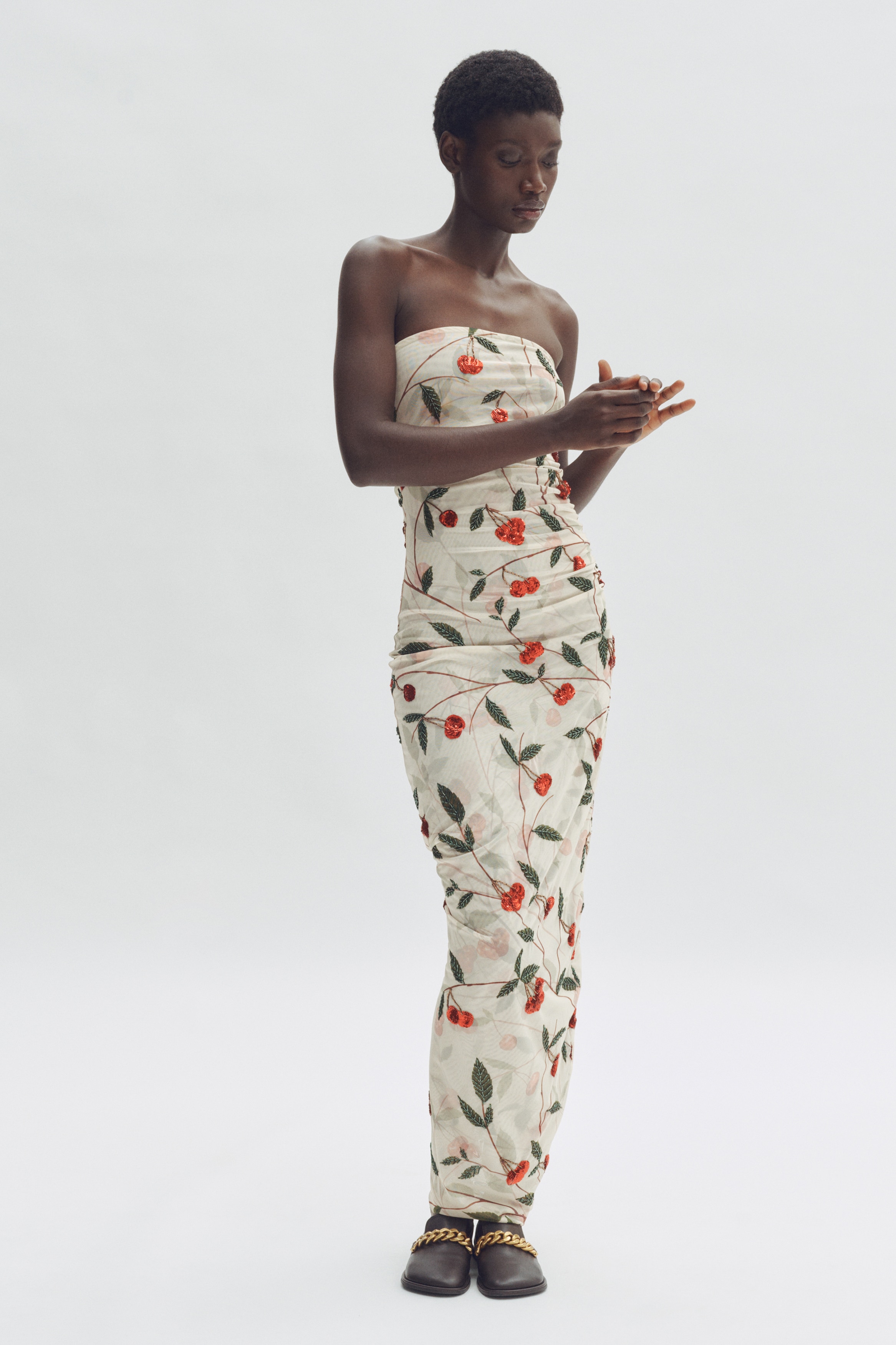 Bandeau Maxi Dresses | Long, Strapless & Satin | H&M Bandeau Maxi Dresses | Long, Strapless & Satin | H&M