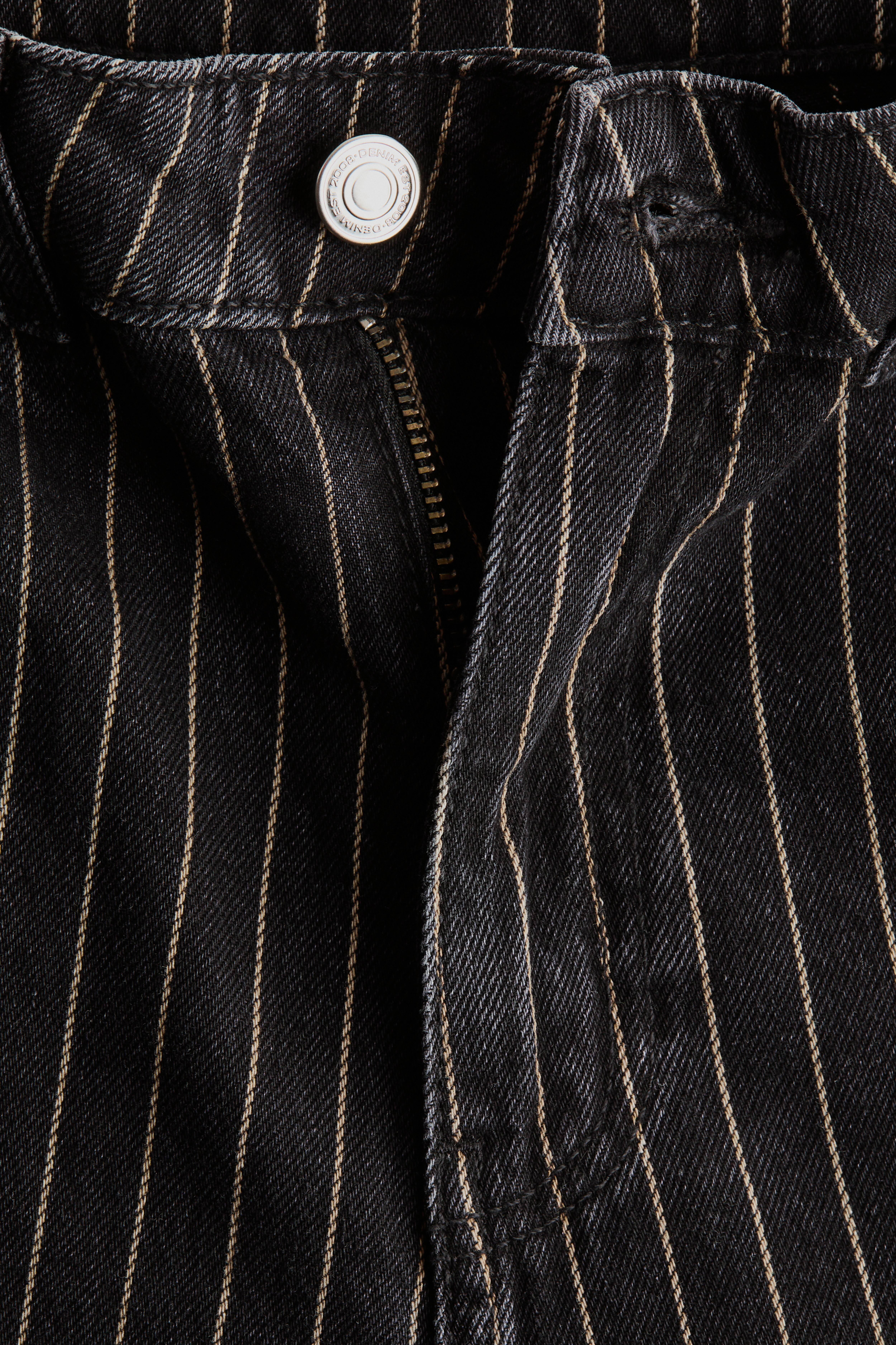 Jean ample taille haute