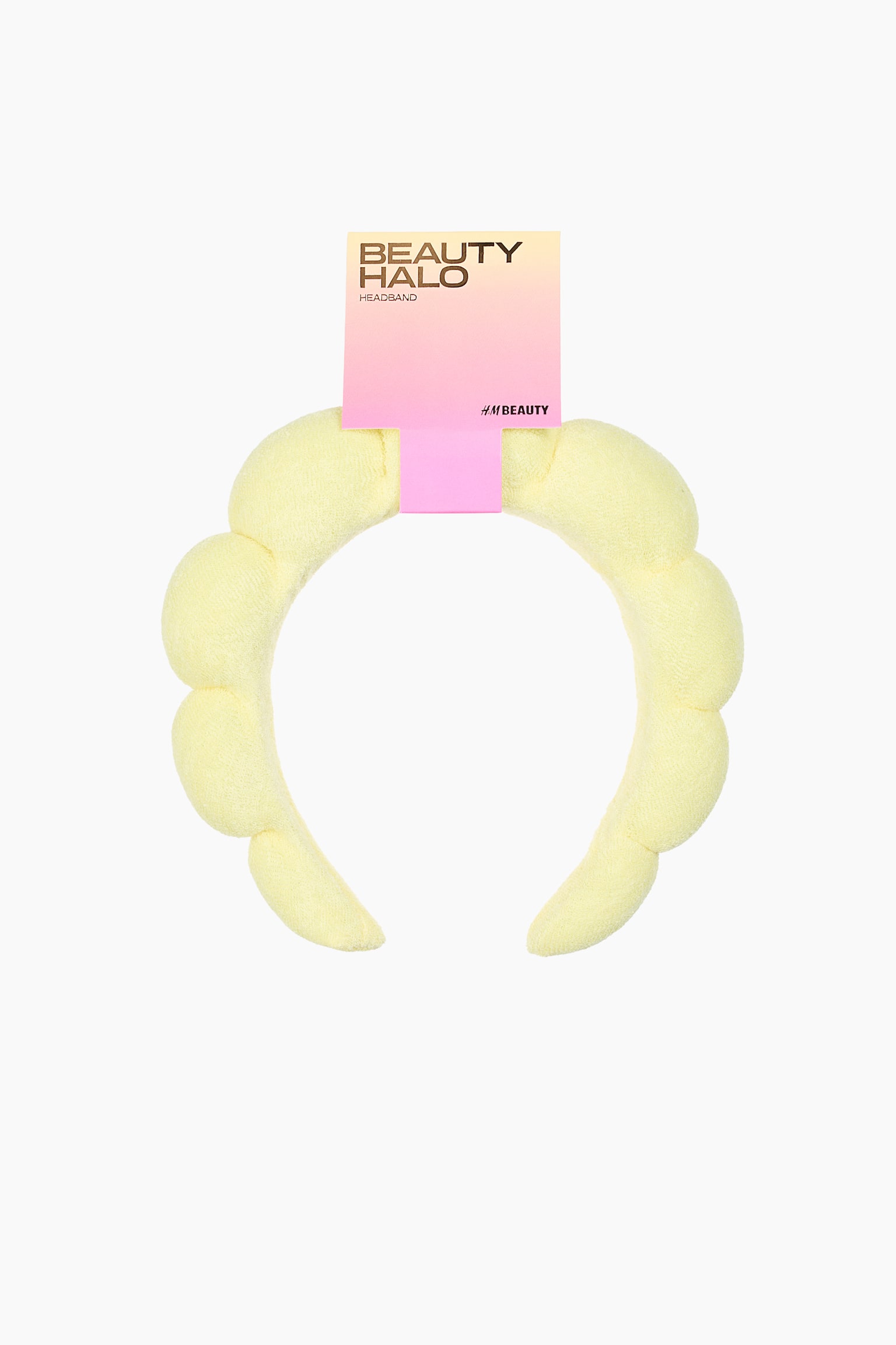 Padded beauty headband - Light yellow/Gingham check/Pink/Black/Light blue - 1