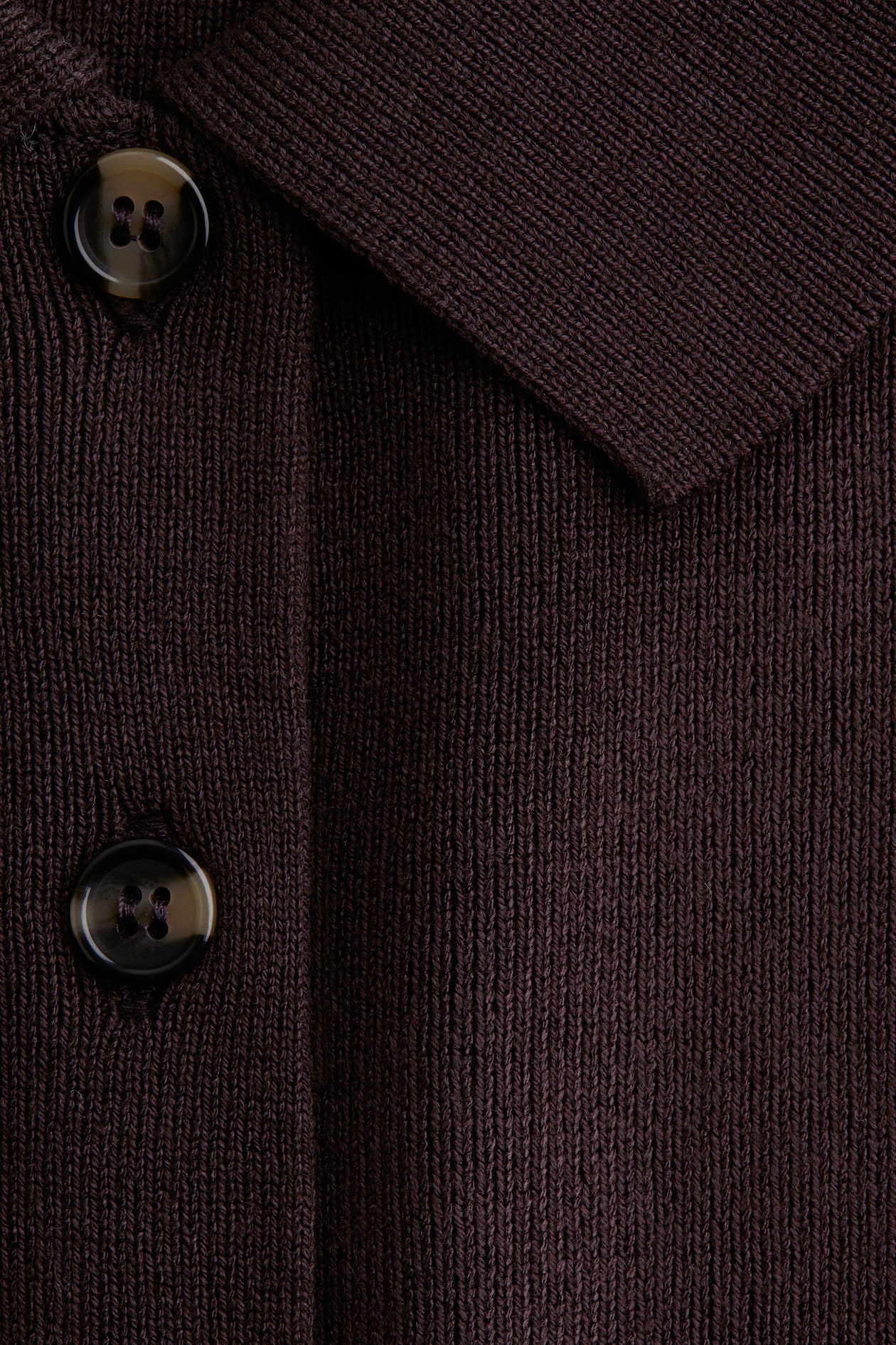 Cardigan with Collar - image 2