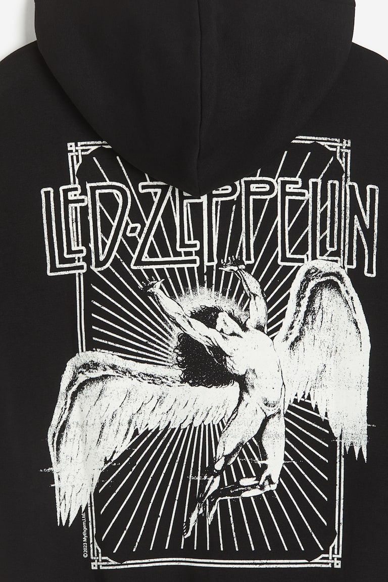 Zeppelin Icarus Led Zeppelin Tie Dye Hoodie Led Zeppelin Pullover