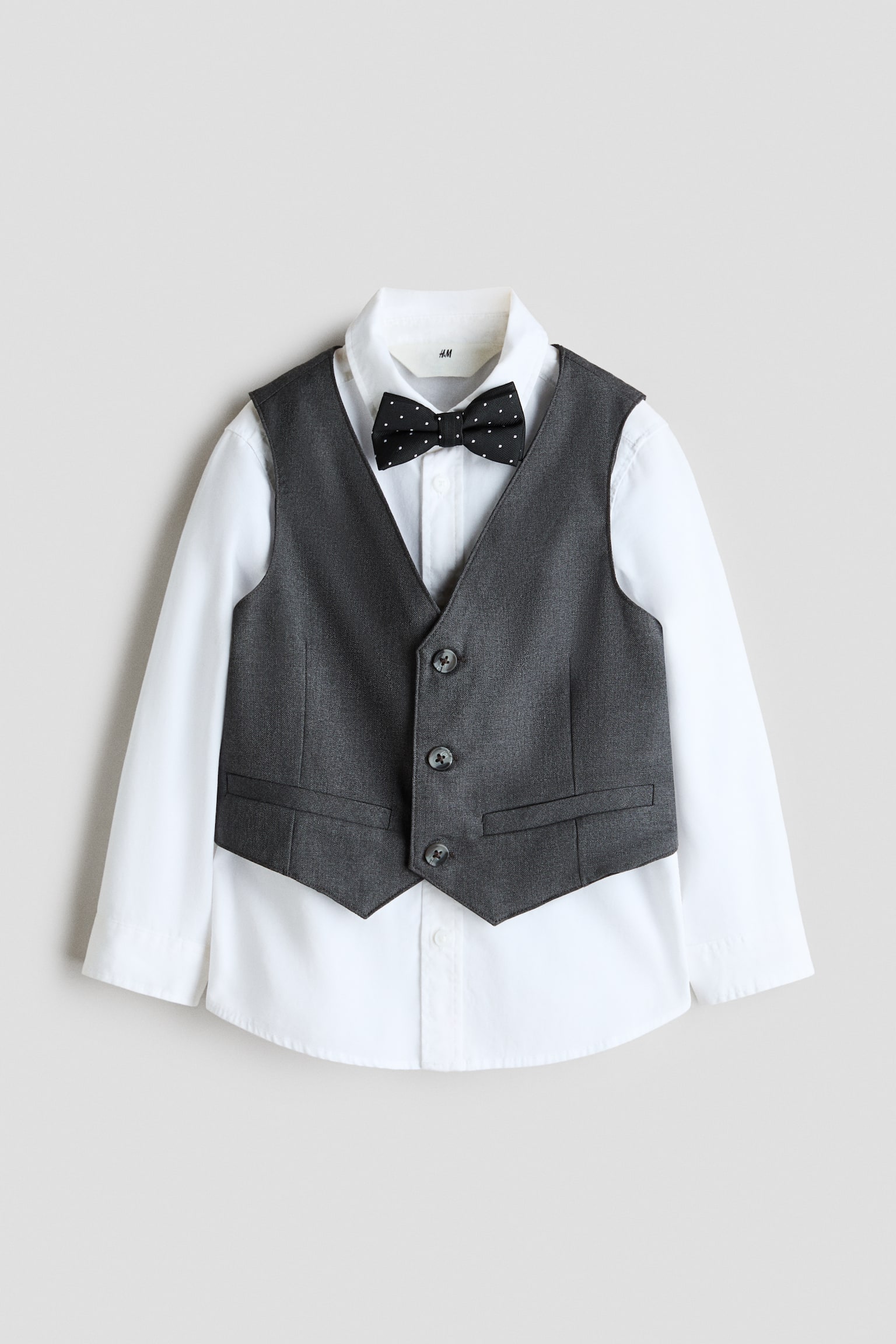Επίσημο σετ 3 τεμαχίων - Dark grey/White/Ναυτικό μπλε/λευκό/Μουντό μπλε/λευκό/Μπεζ/καρό/Ανοιχτό μπεζ/λευκό