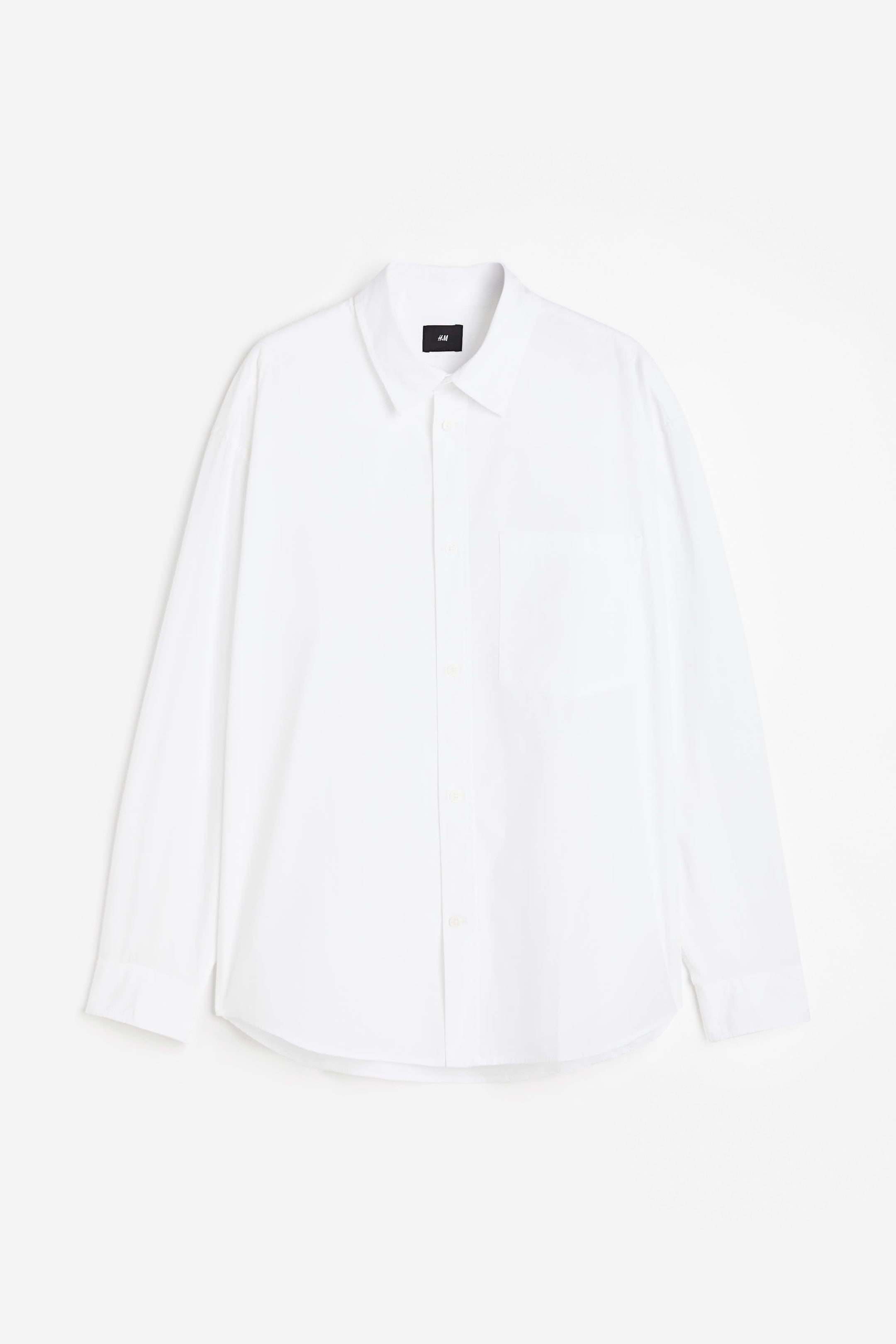 Oversized Fit Poplin Shirt