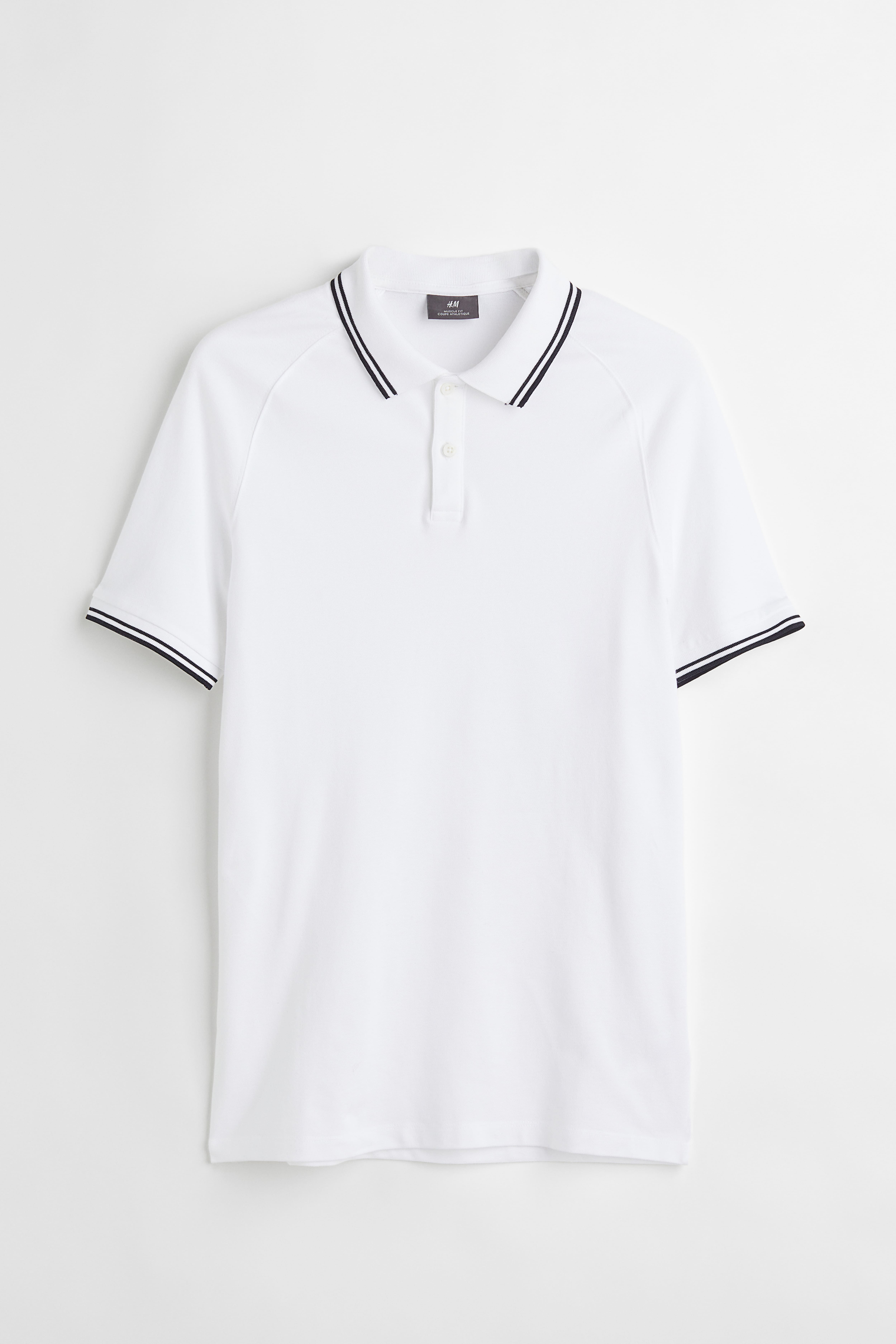 H&m pique polo best sale