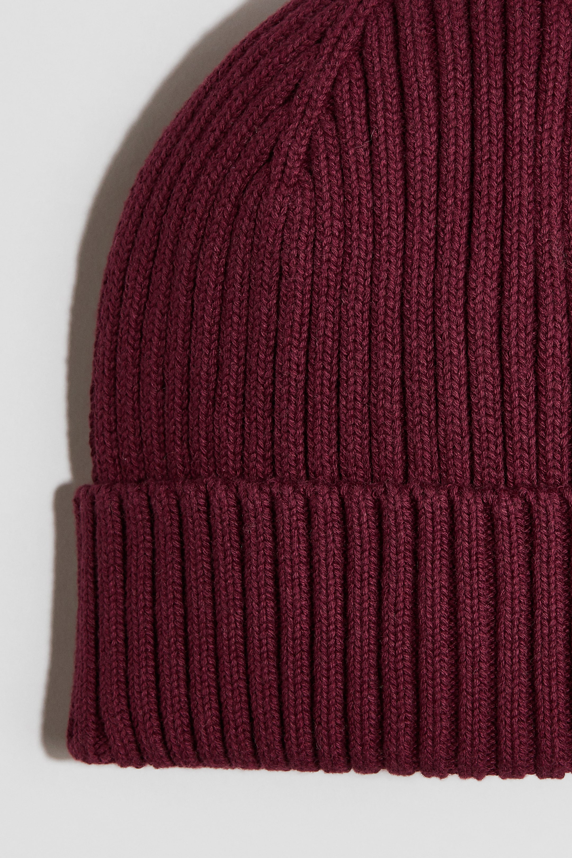 Rib-Knit Beanie