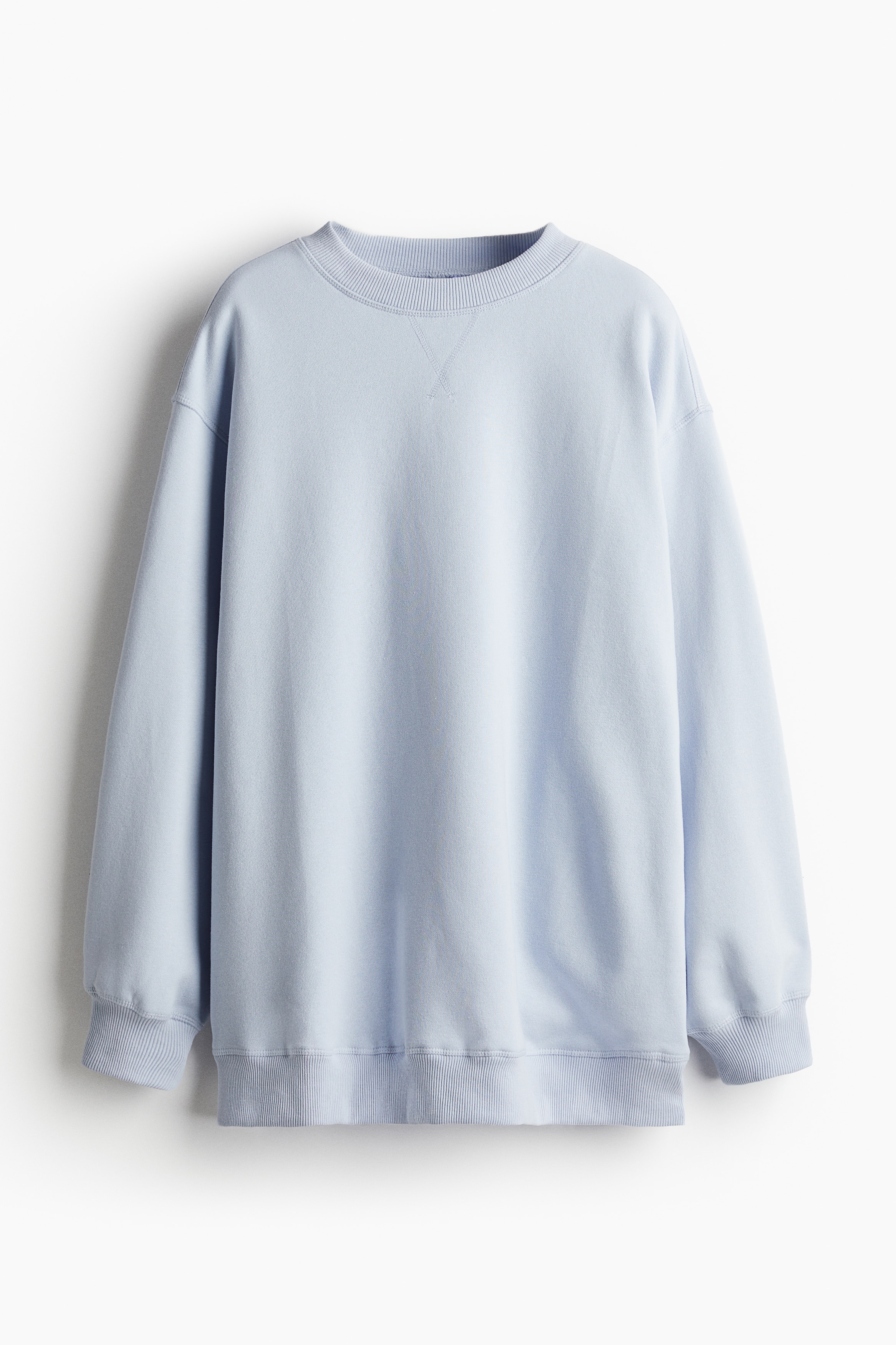 オーバーサイズスウェットシャツ - ライトブルー - レディース | H&M JP
