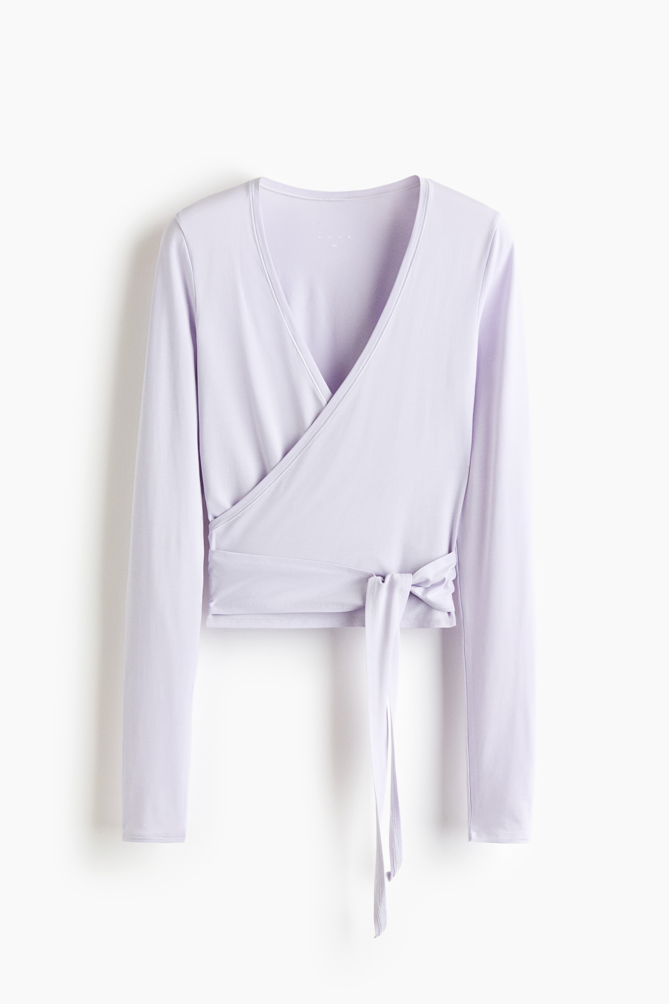 Top deportivo cruzado en modal - Lila/Chabacano/Marfil/Negro/Café cálido/Morado ciruela/Gris arcilla oscuro/Amarillo mantequilla/Rosa antiguo/Ciruela chocolate