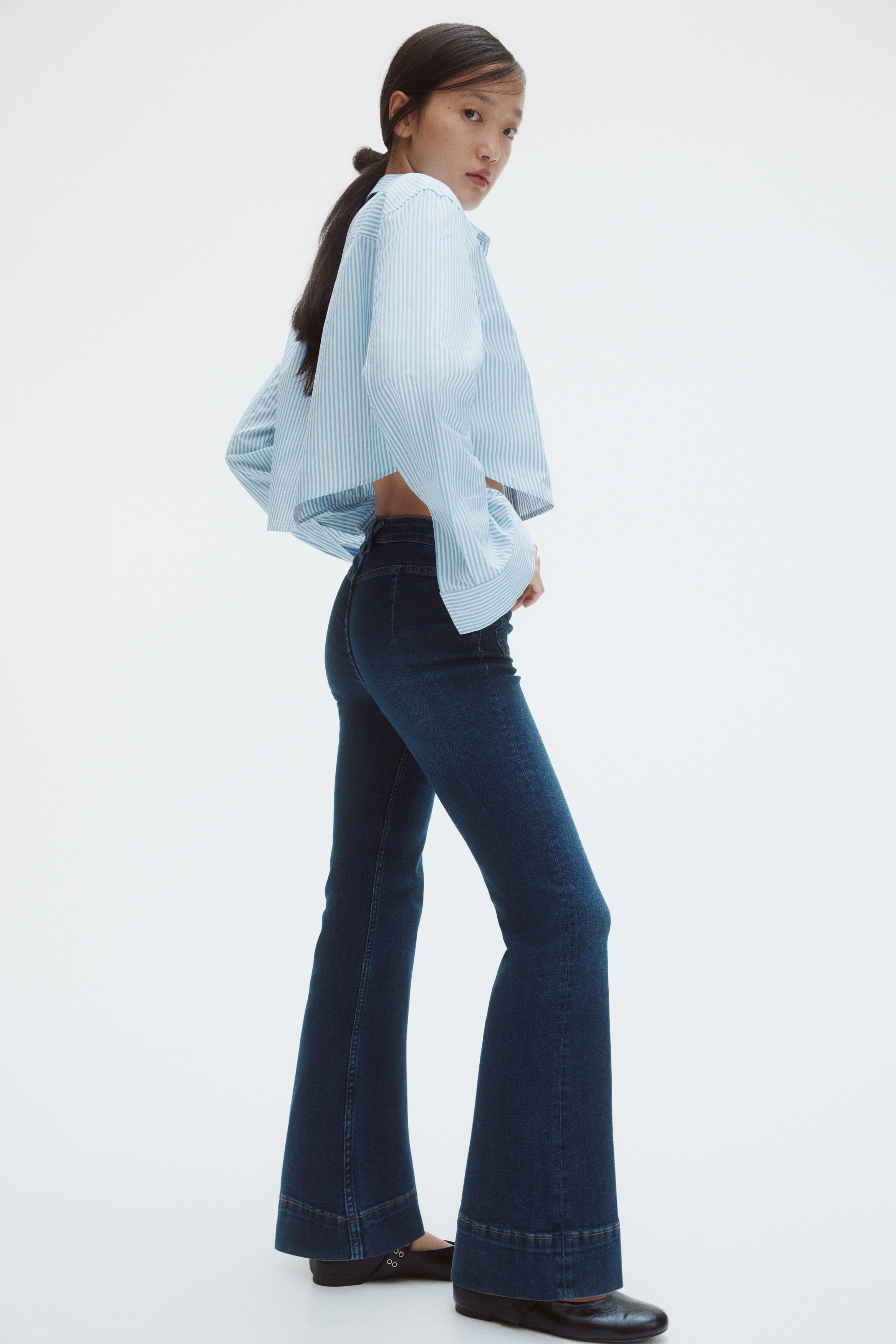 Bootcut High Jeans