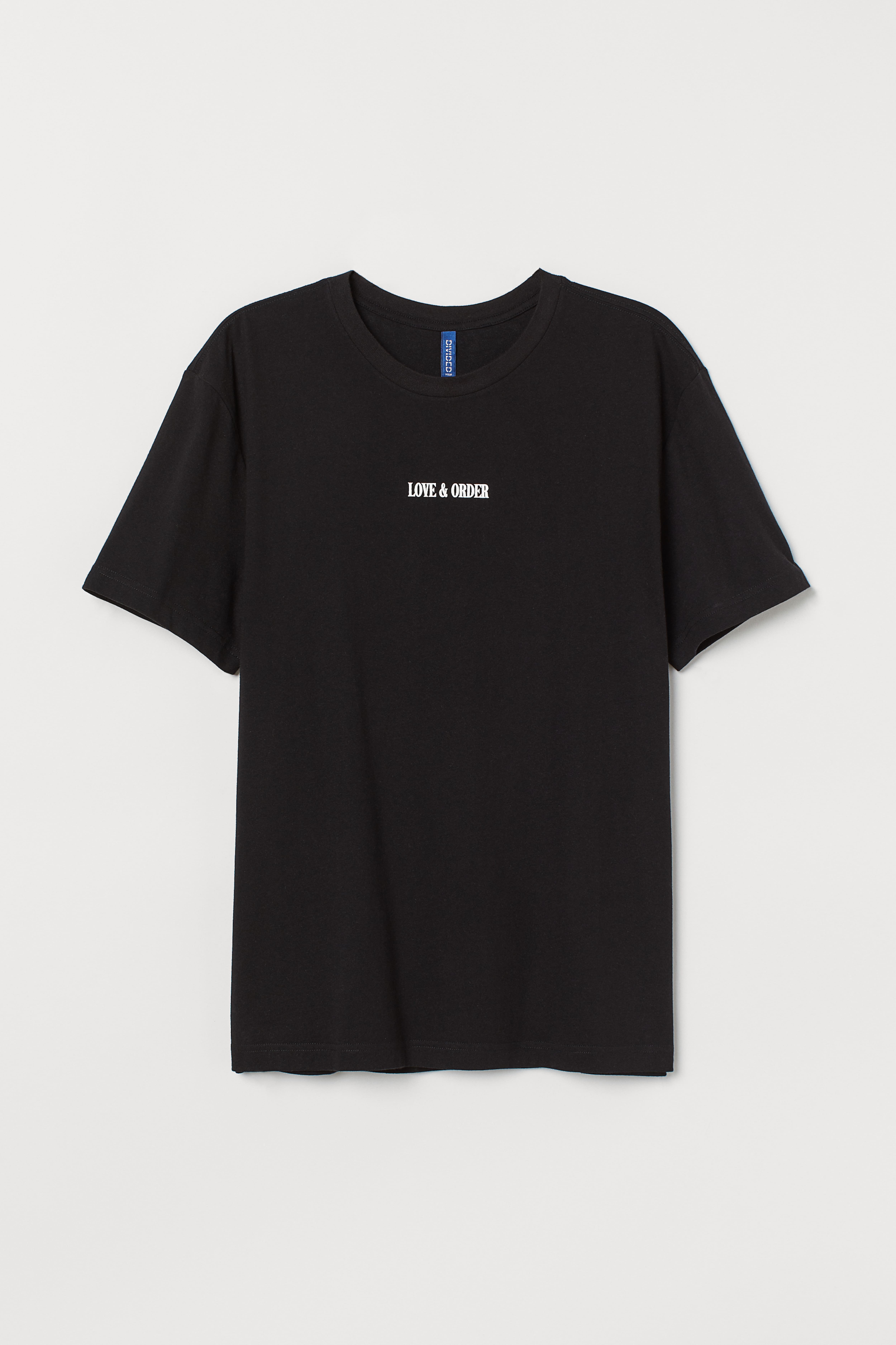 H and m black shirt best sale