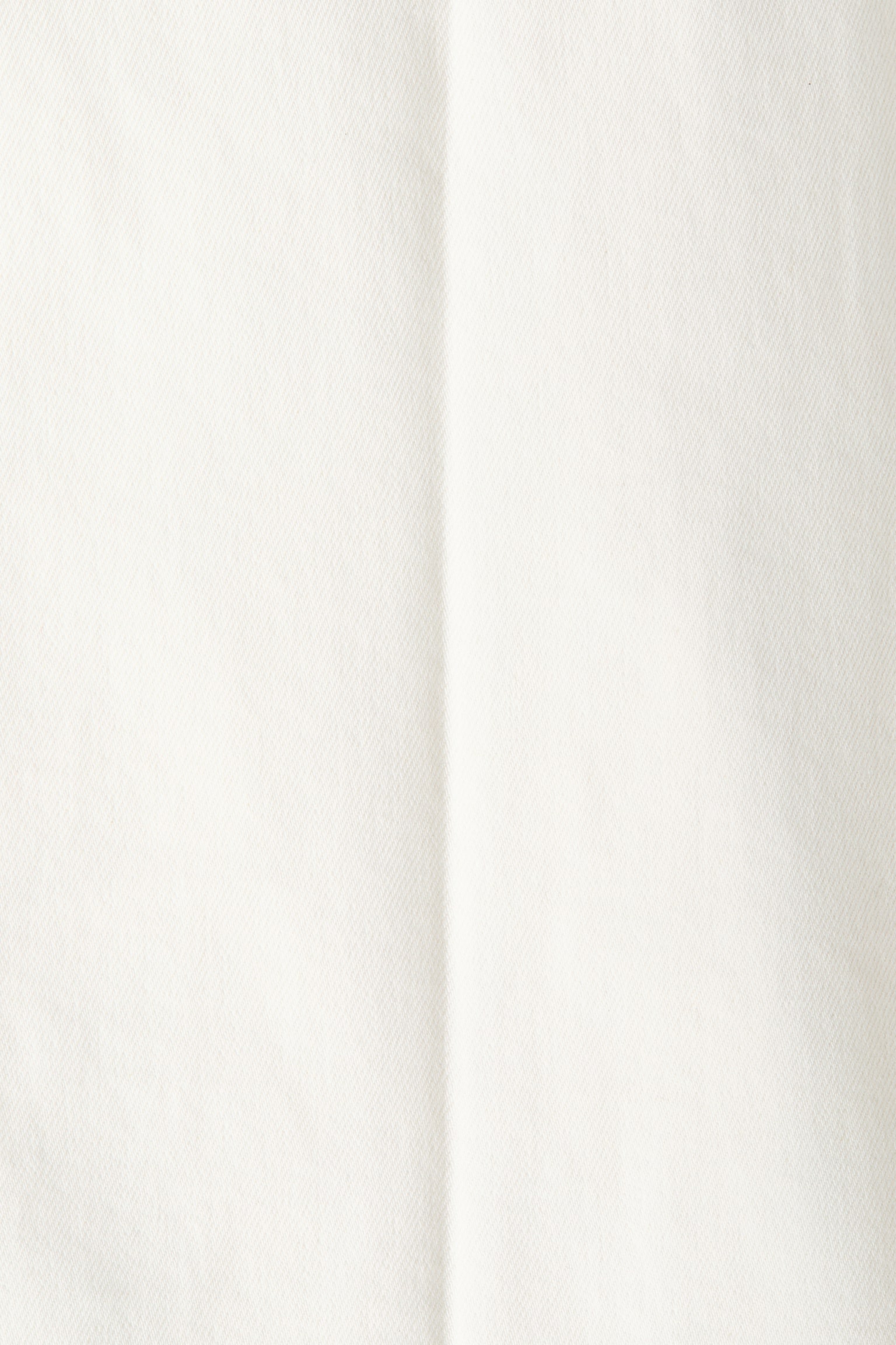 ワイドハイウエストアンクルデニム - ホワイト/ダークデニムブルー - 2