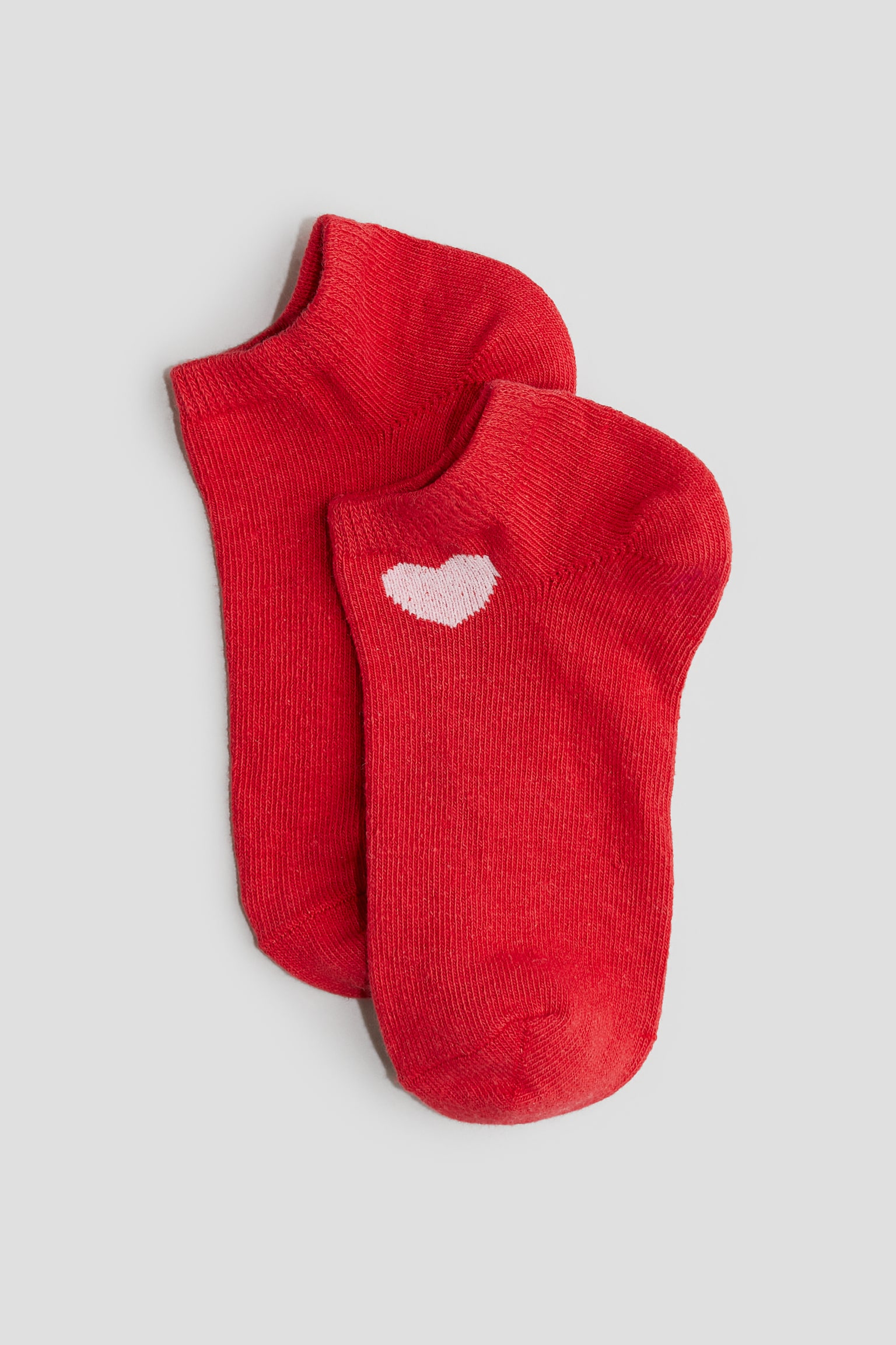 7-pack trainer socks - Red/Hearts/Light pink/Strawberries - 2