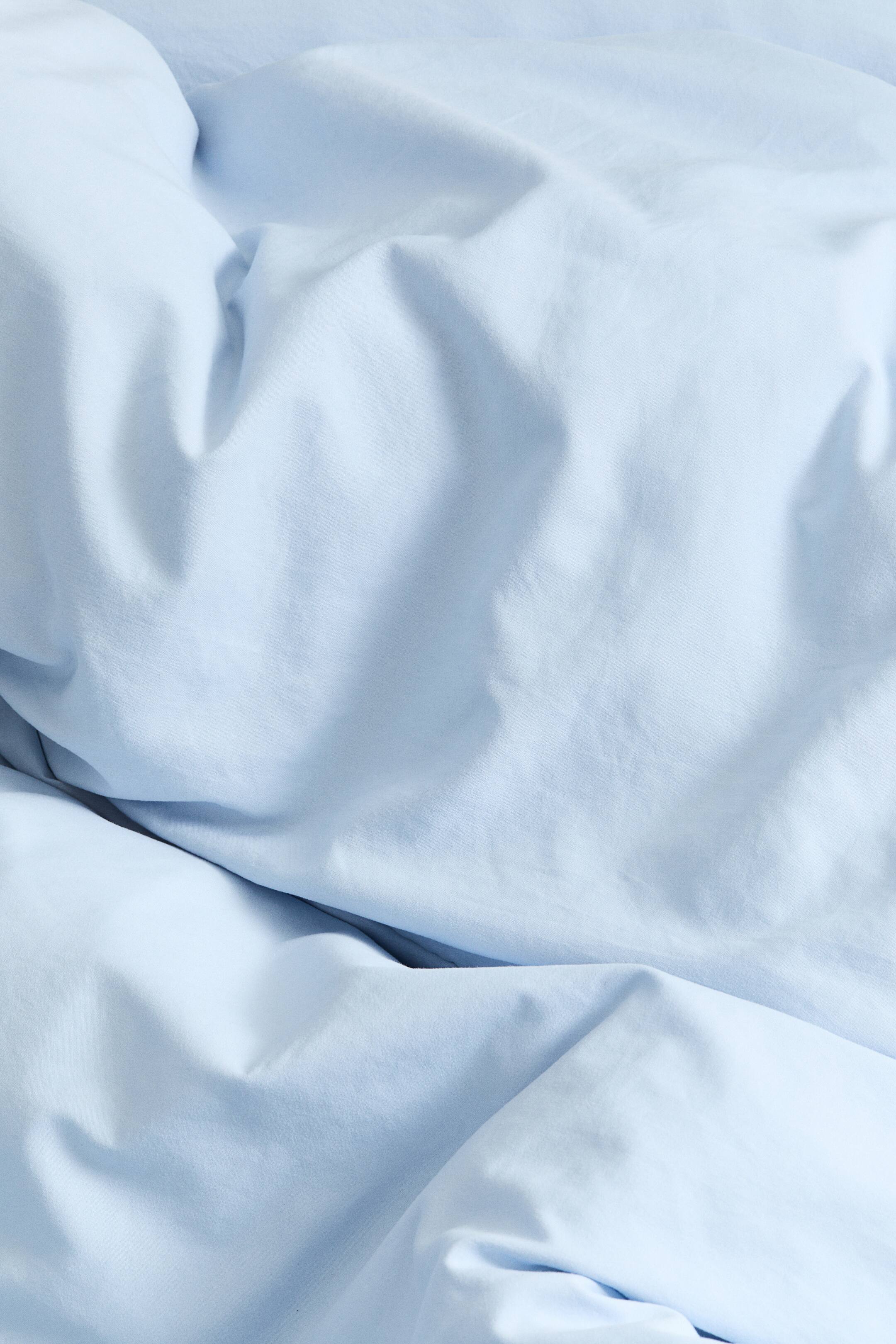 View larger image: Single duvet cover set - Light blue - Home All | H&M GB 3