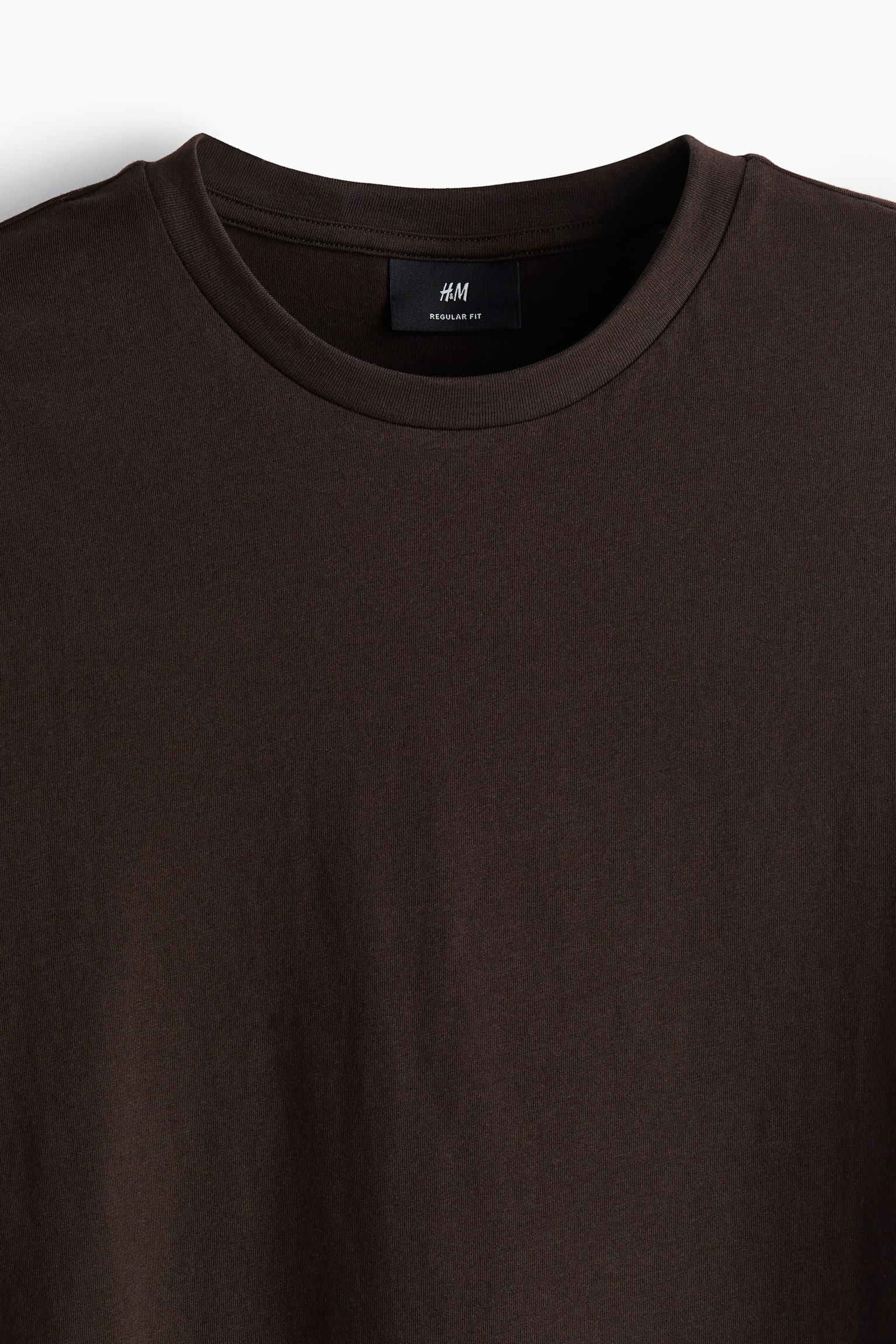 Regular Fit T-shirt - Dark brown/White/Black/Dark blue/Grey marl/Dark grey/Burgundy/Light green/Forest green/Light beige/Khaki green/Pink/Light grey/Dark grey/Khaki green - 5