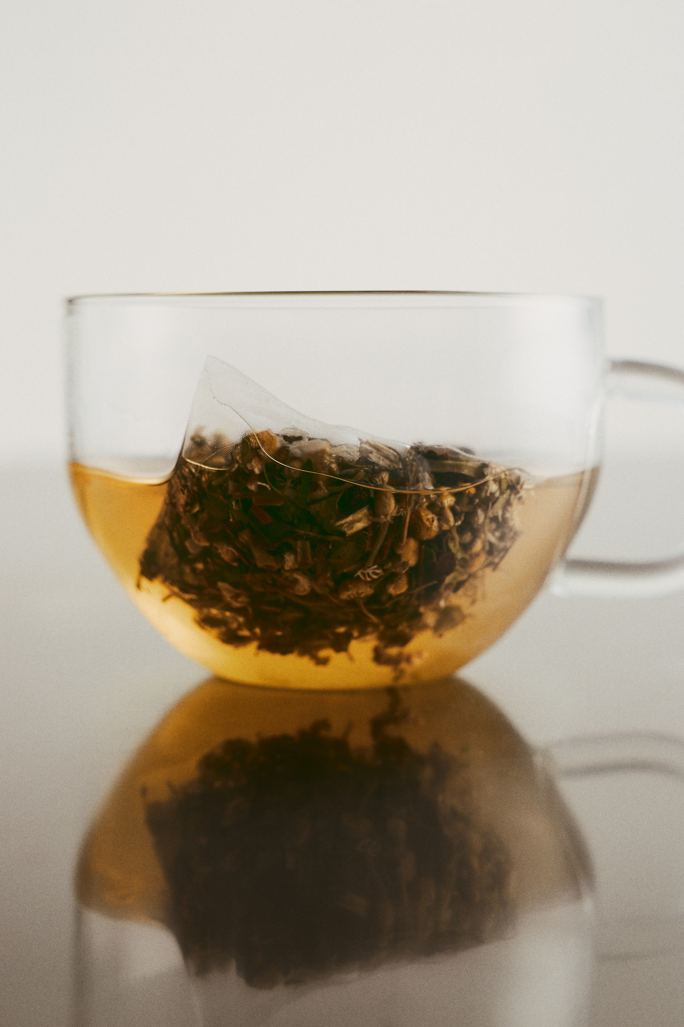 2-pack glass mugs - Clear glass/Yellow/Gray