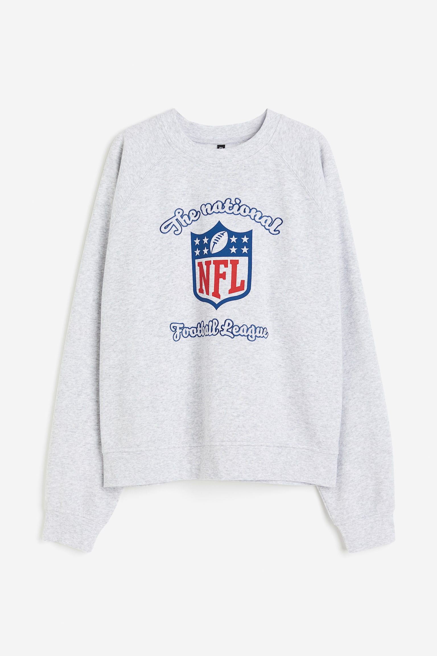 Printed sweatshirt - Light grey marl/NFL/Cream/Hot Wheels/Cream/NFL/Cream/Universal Monsters - 1