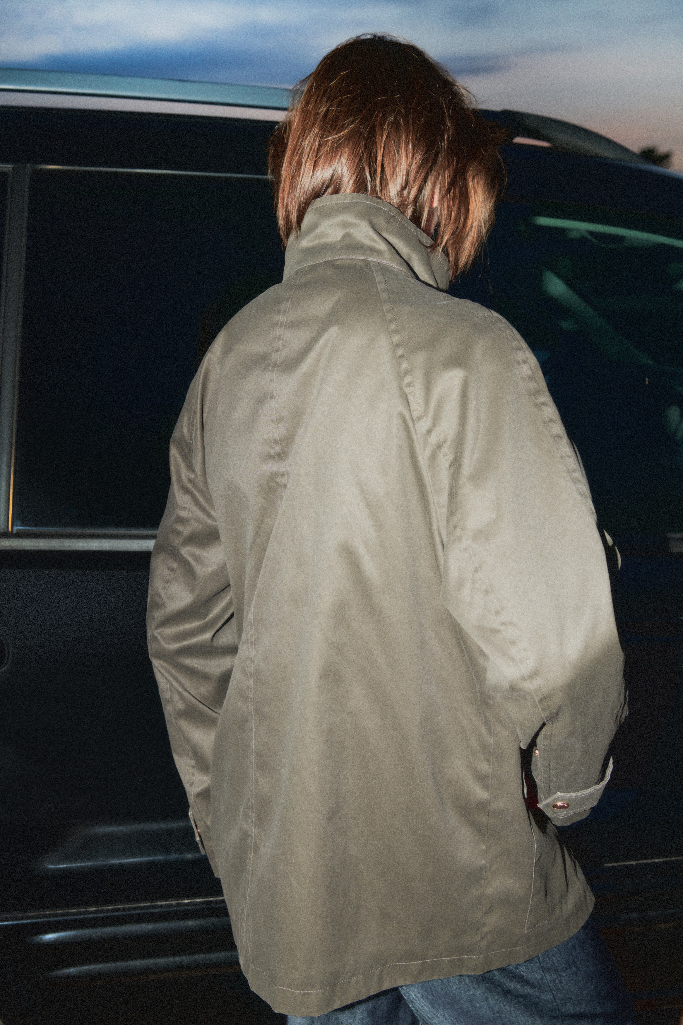 Oversized cargo jacket