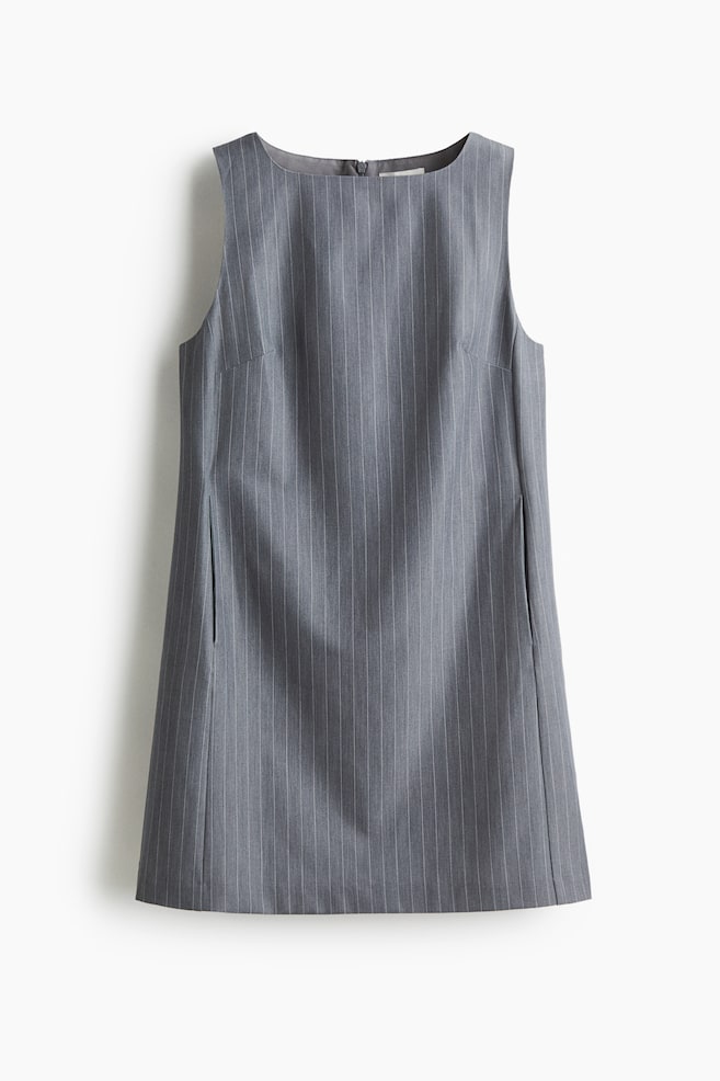 Kotelomekko - Harmaa/Liituraitainen/Beige/Ruudullinen - 1