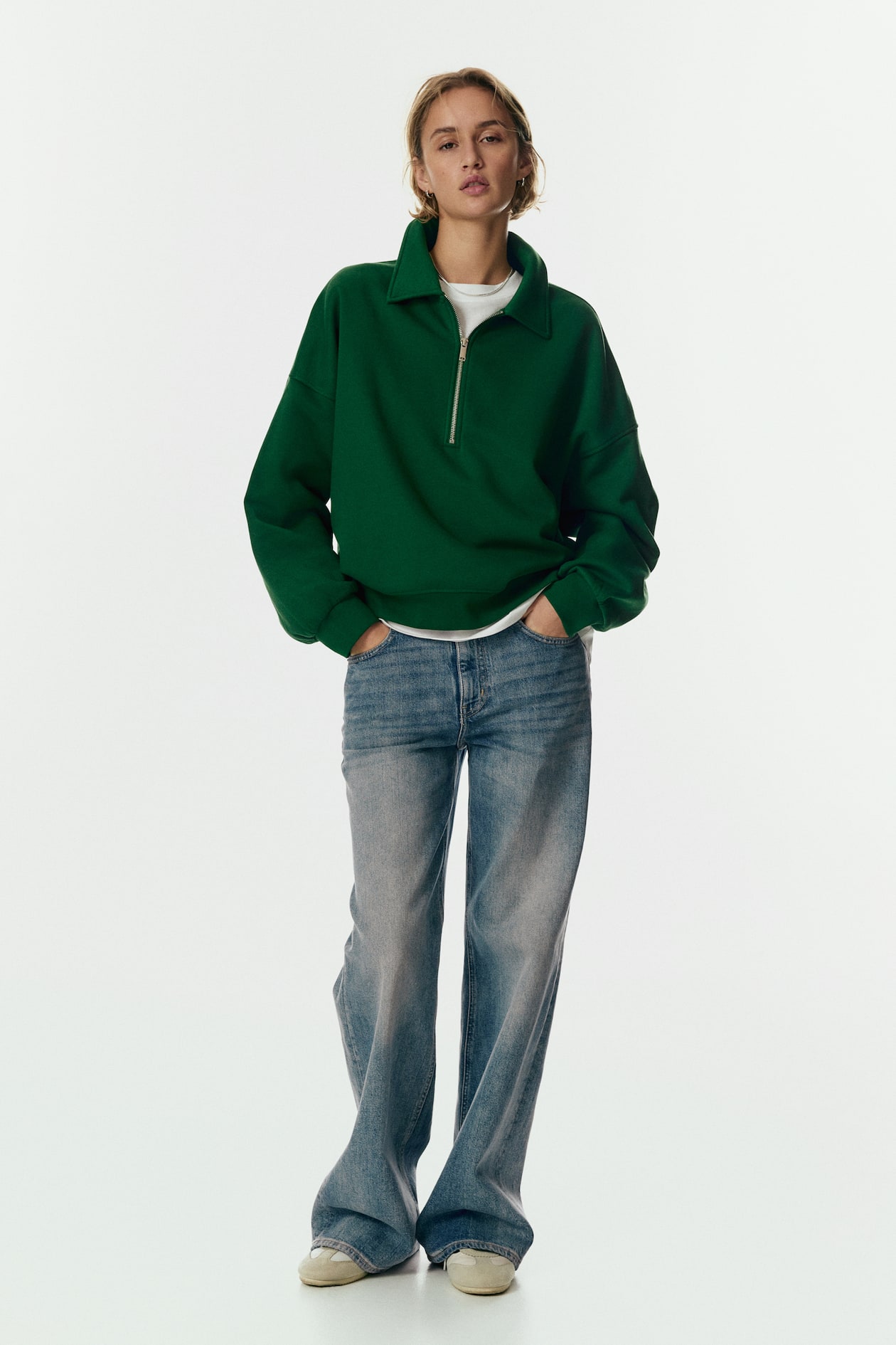 Half-Zip Sweatshirt - image 5