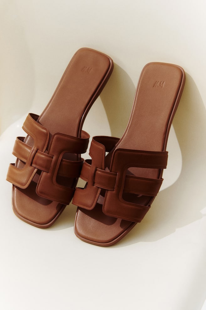 Sandalias - Marrón/Marrón oscuro/Negro/Beige - 2