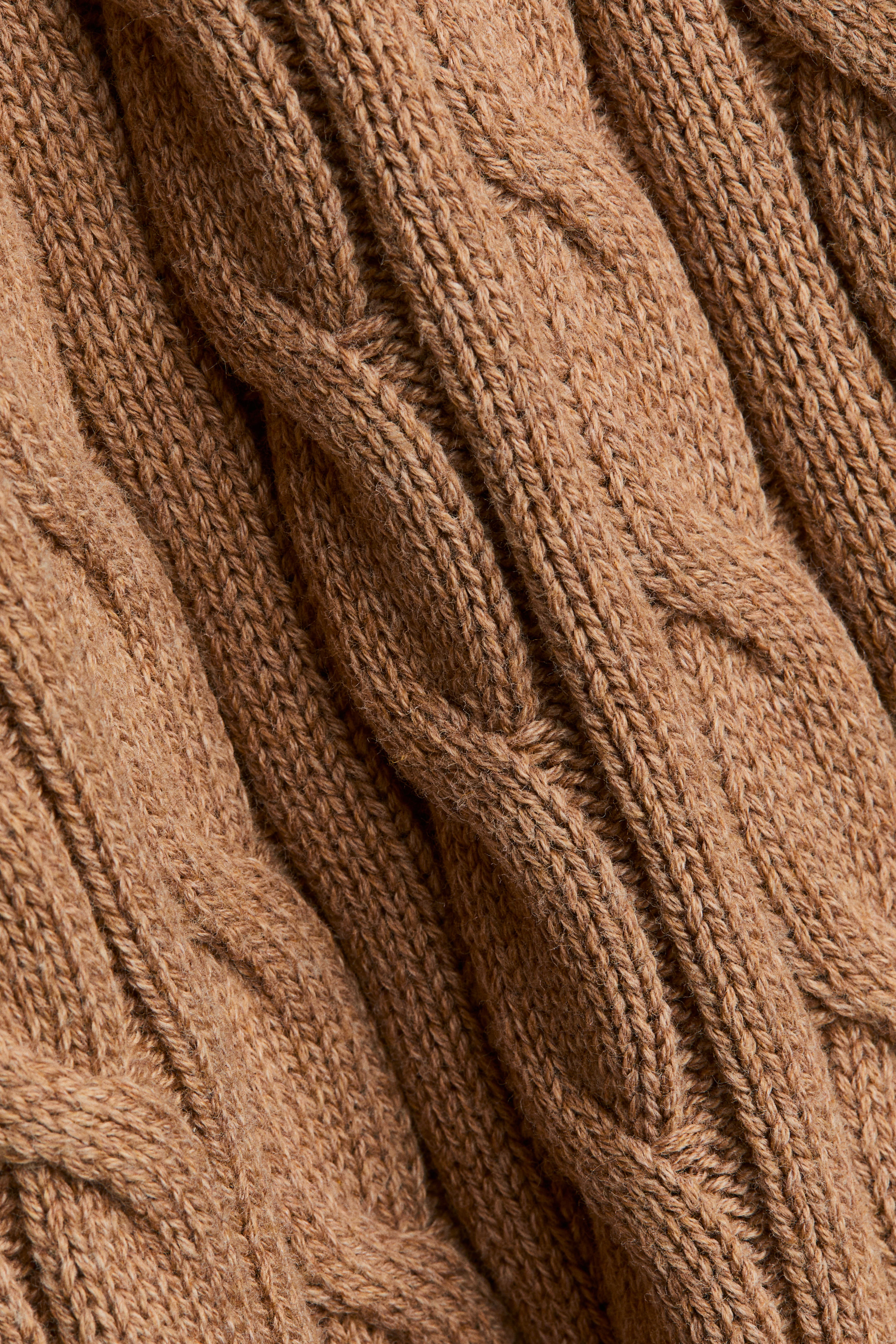 Cable-Knit Cotton Sweater