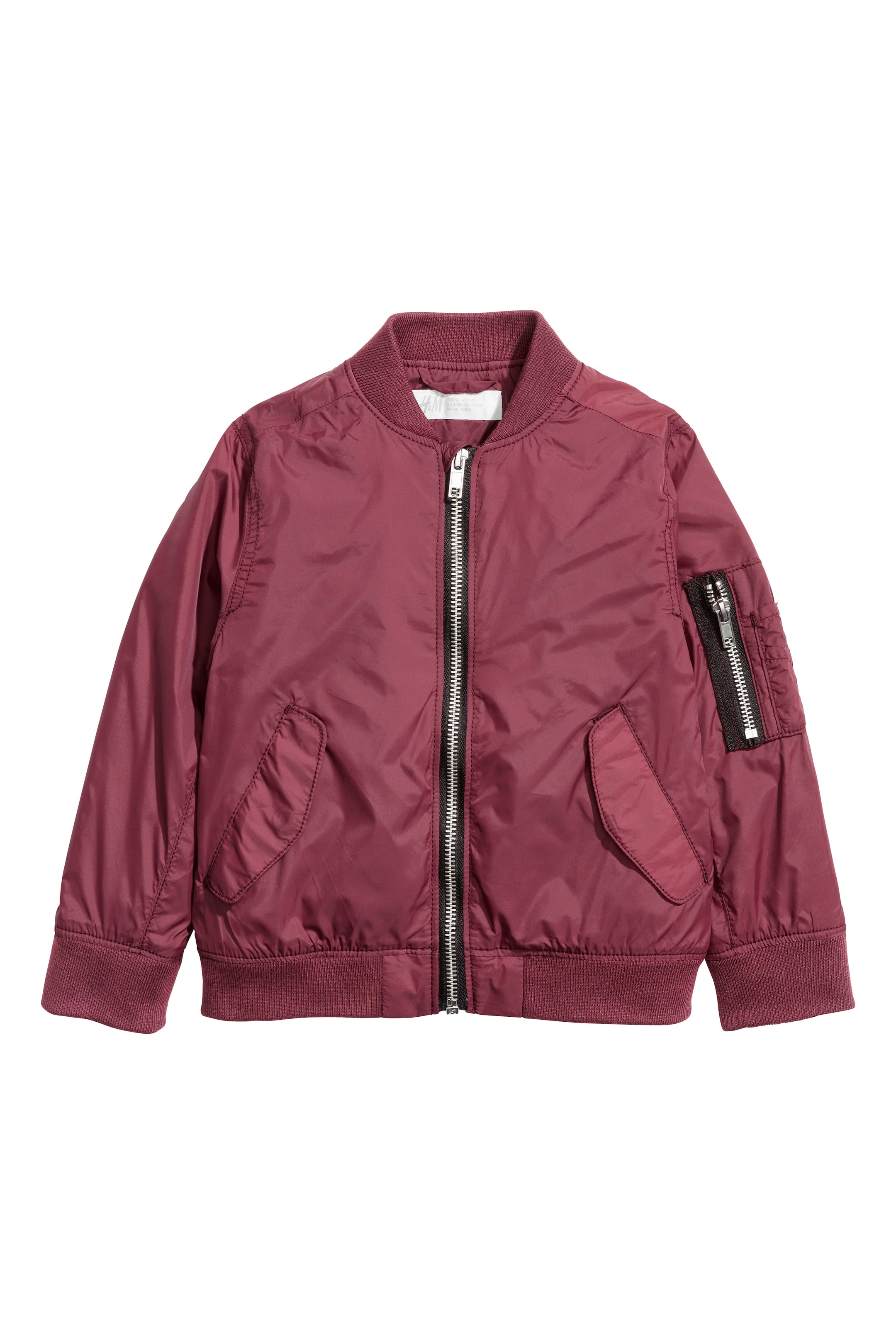 View larger image: Bomber jacket - Burgundy - Kids | H&M GB 1